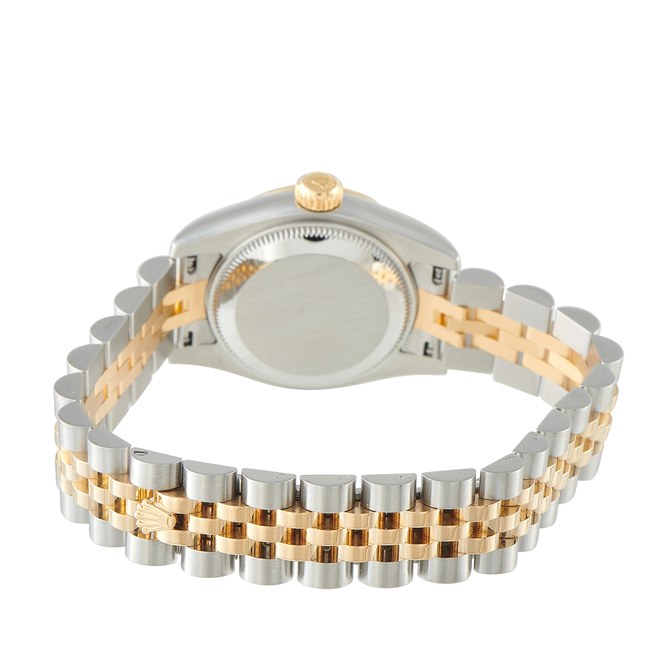 Rolex Lady-Datejust Champagne Dial Two Tone Watch 179173 - Image 4