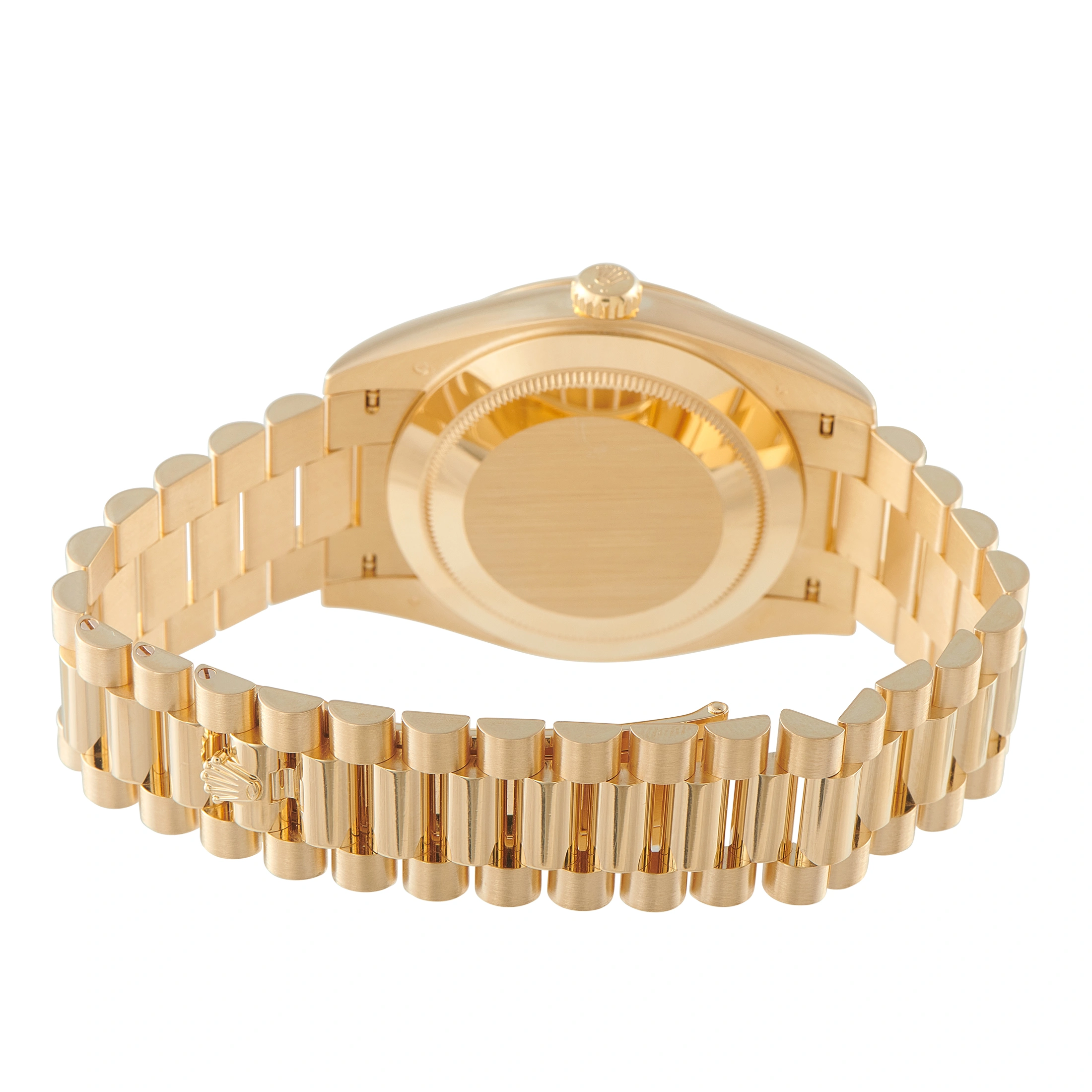 Rolex Day-Date 40 Green Ombré 18K Yellow Gold Watch 228238 - Image 4