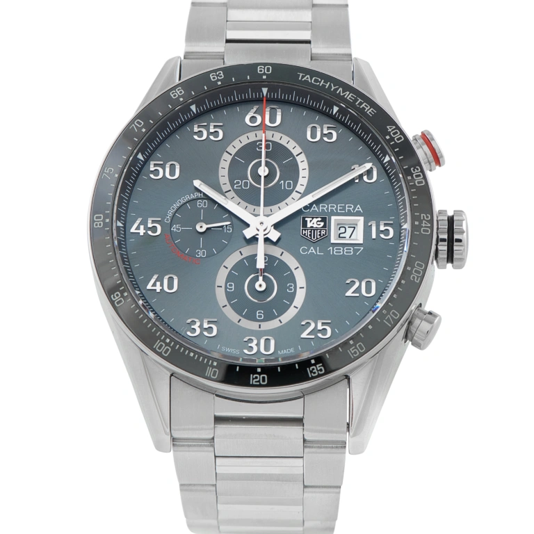 Tag Heuer Carrera Calibre 1887 Chronograph Steel Watch CAR2A11.BA0799