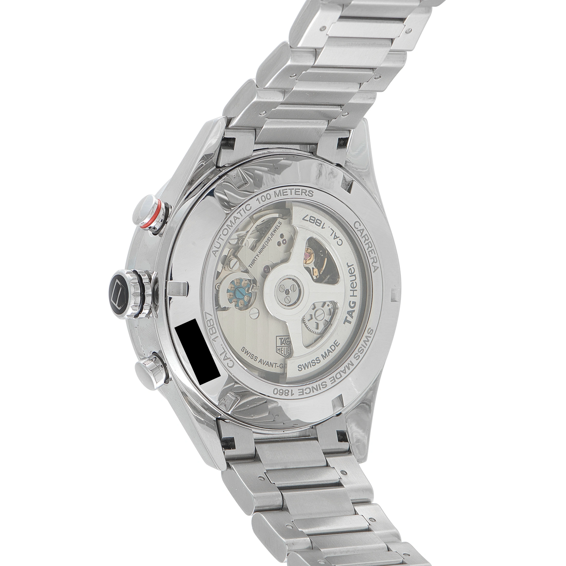 Tag Heuer Carrera Calibre 1887 Chronograph Steel Watch CAR2A11.BA0799 - Image 3