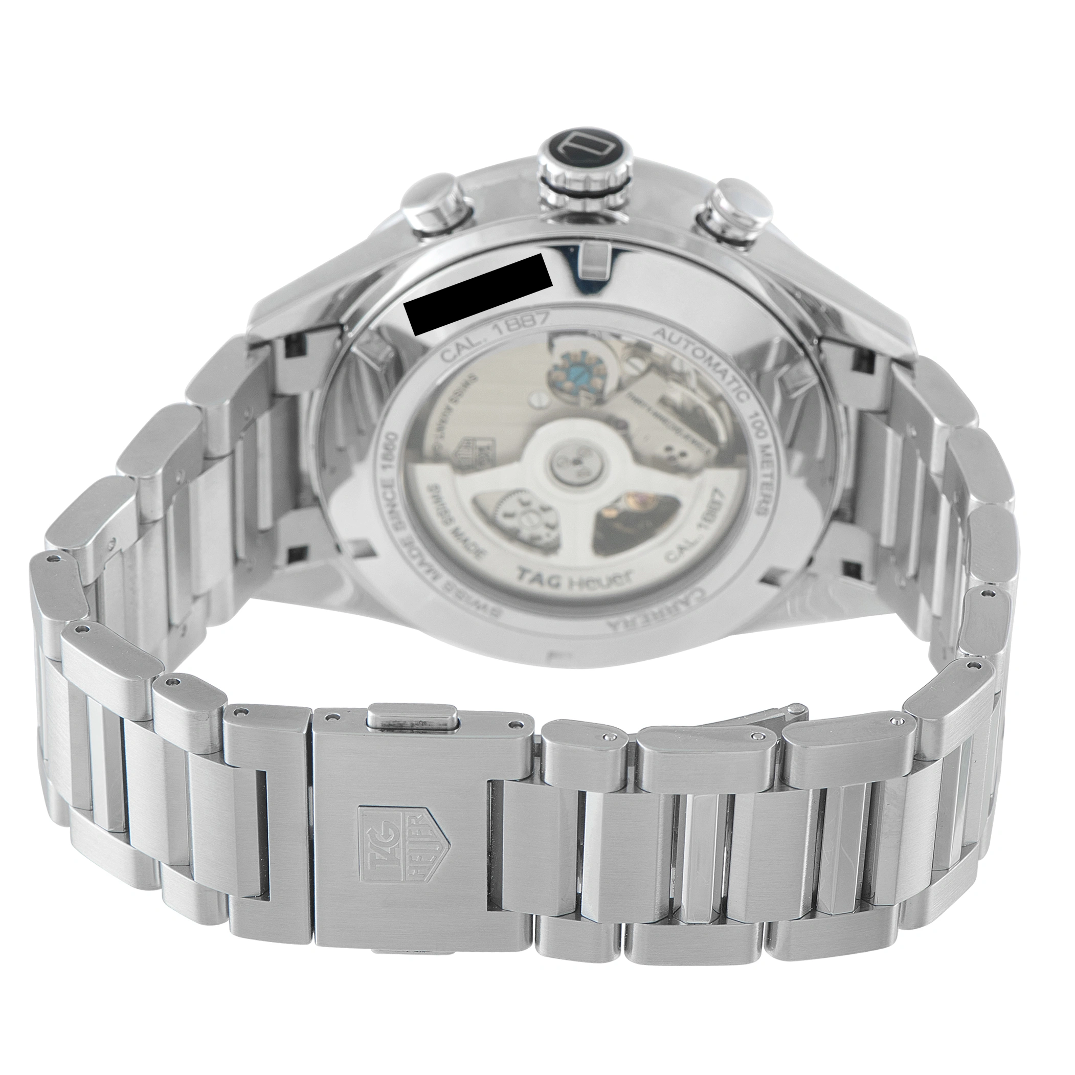 Tag Heuer Carrera Calibre 1887 Chronograph Steel Watch CAR2A11.BA0799 - Image 4