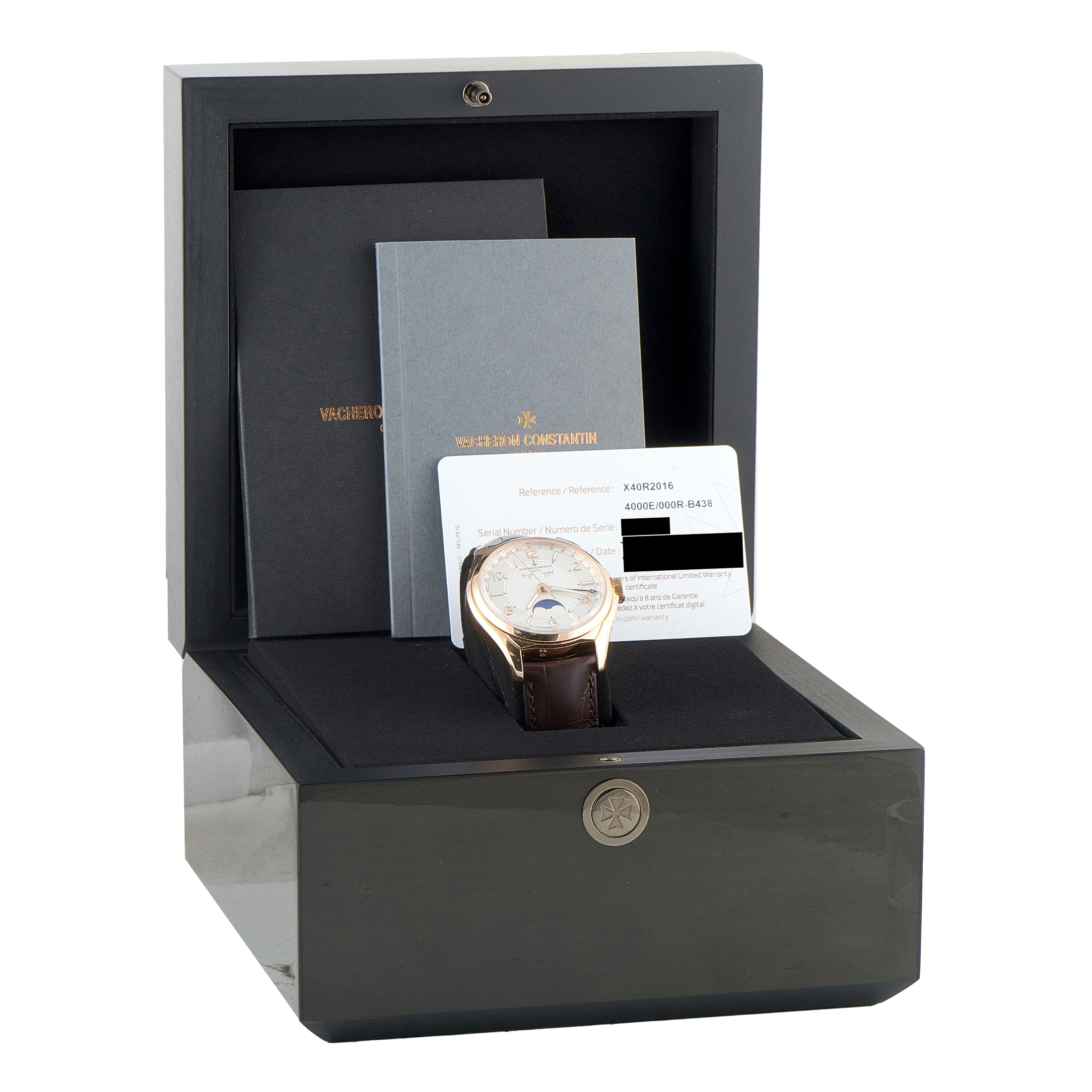 Vacheron Constantin Fiftysix Complete Calendar 18K Rose Gold Watch 4000E/000R-B438 - Image 5