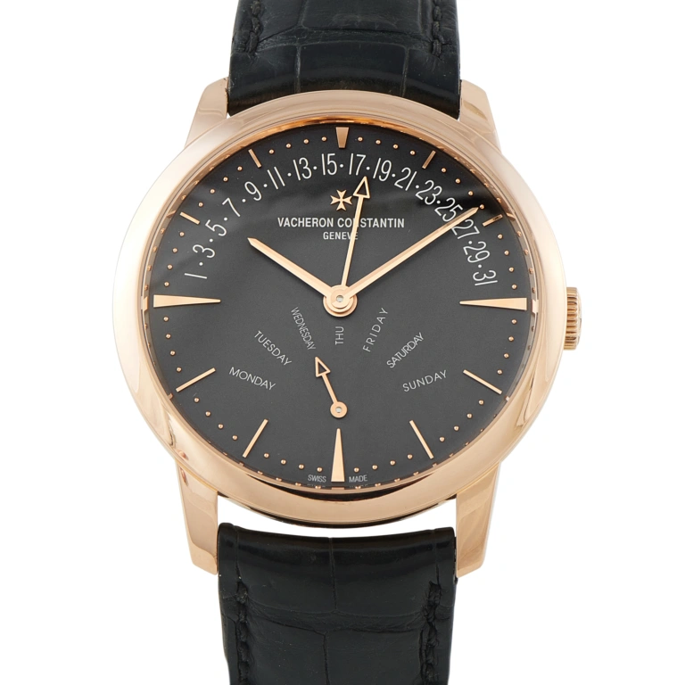 Vacheron Constantin Patrimony Day-Date Retrograde 18K Pink Gold Watch 4000U/000R-B111