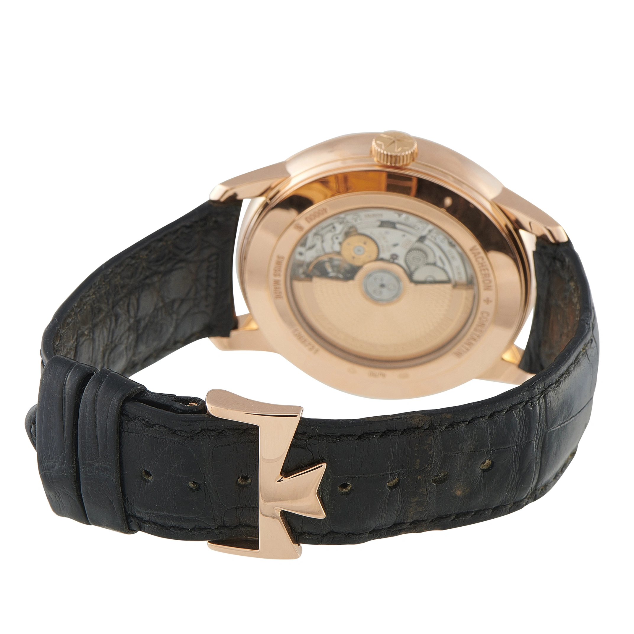 Vacheron Constantin Patrimony Day-Date Retrograde 18K Pink Gold Watch 4000U/000R-B111 - Image 4