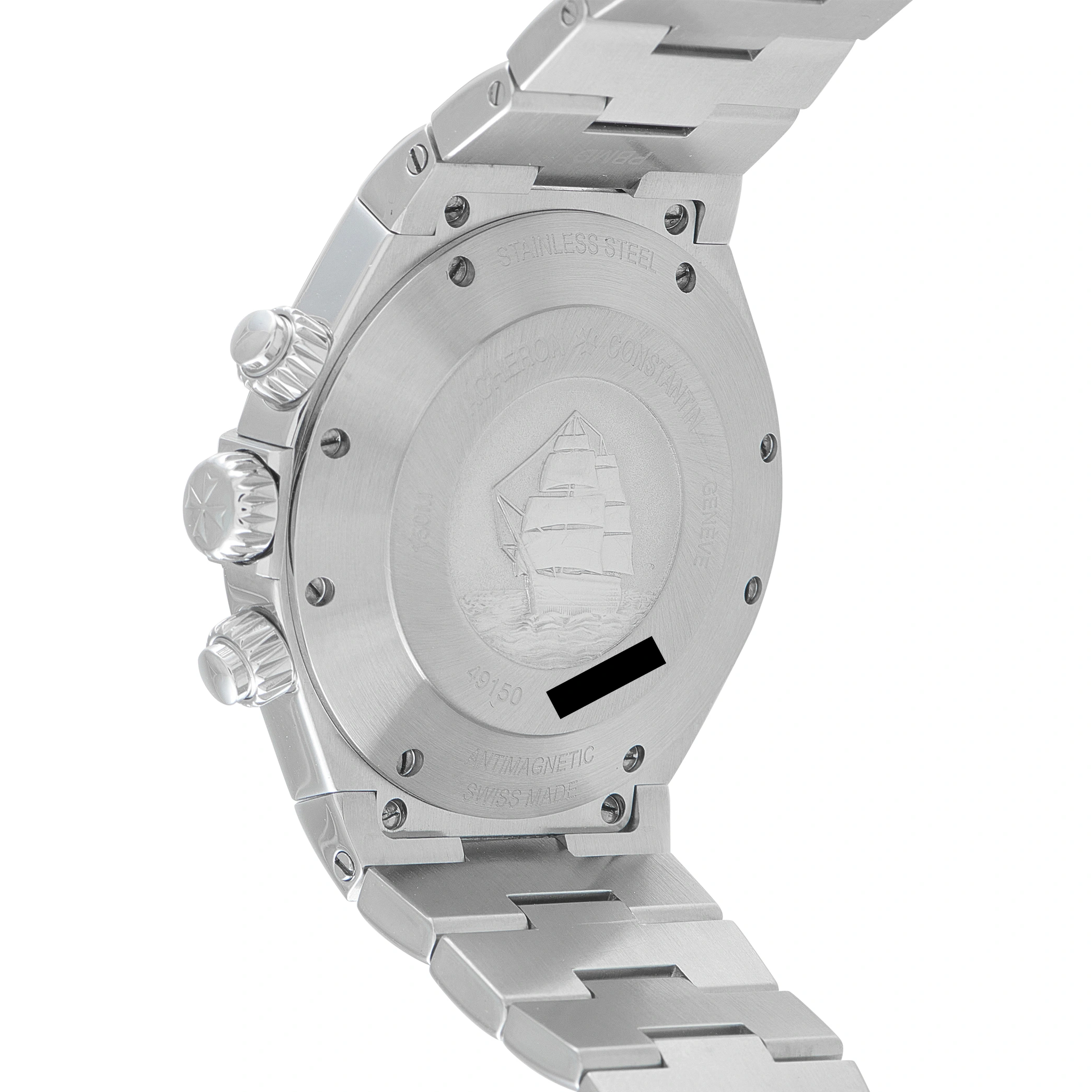 Vacheron Constantin Overseas Chronograph Steel Watch 49150/B01A- 9095 - Image 3
