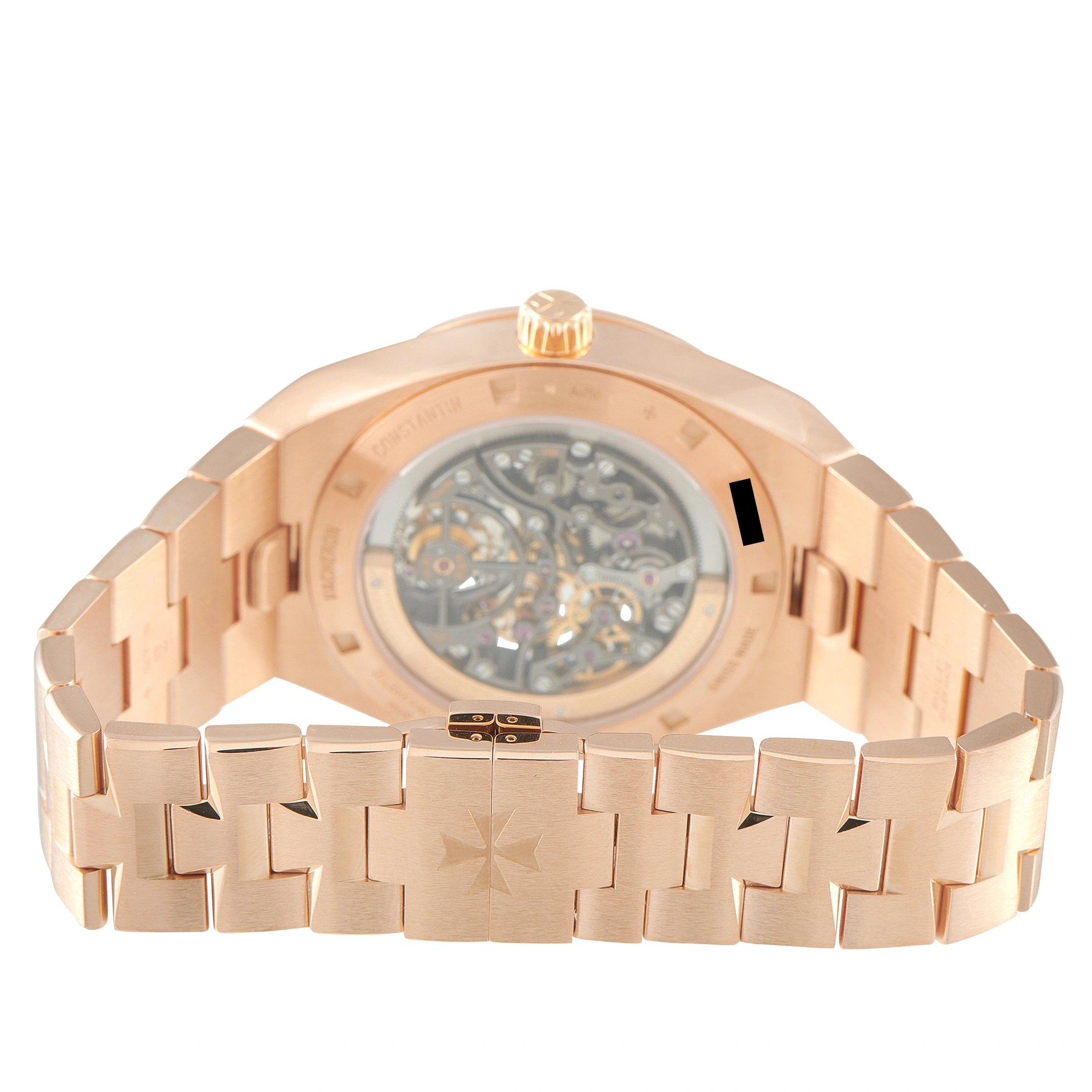 Vacheron Constantin Overseas Tourbillon Skeleton Rose Gold Watch 6000V/210R-B934 - Image 4