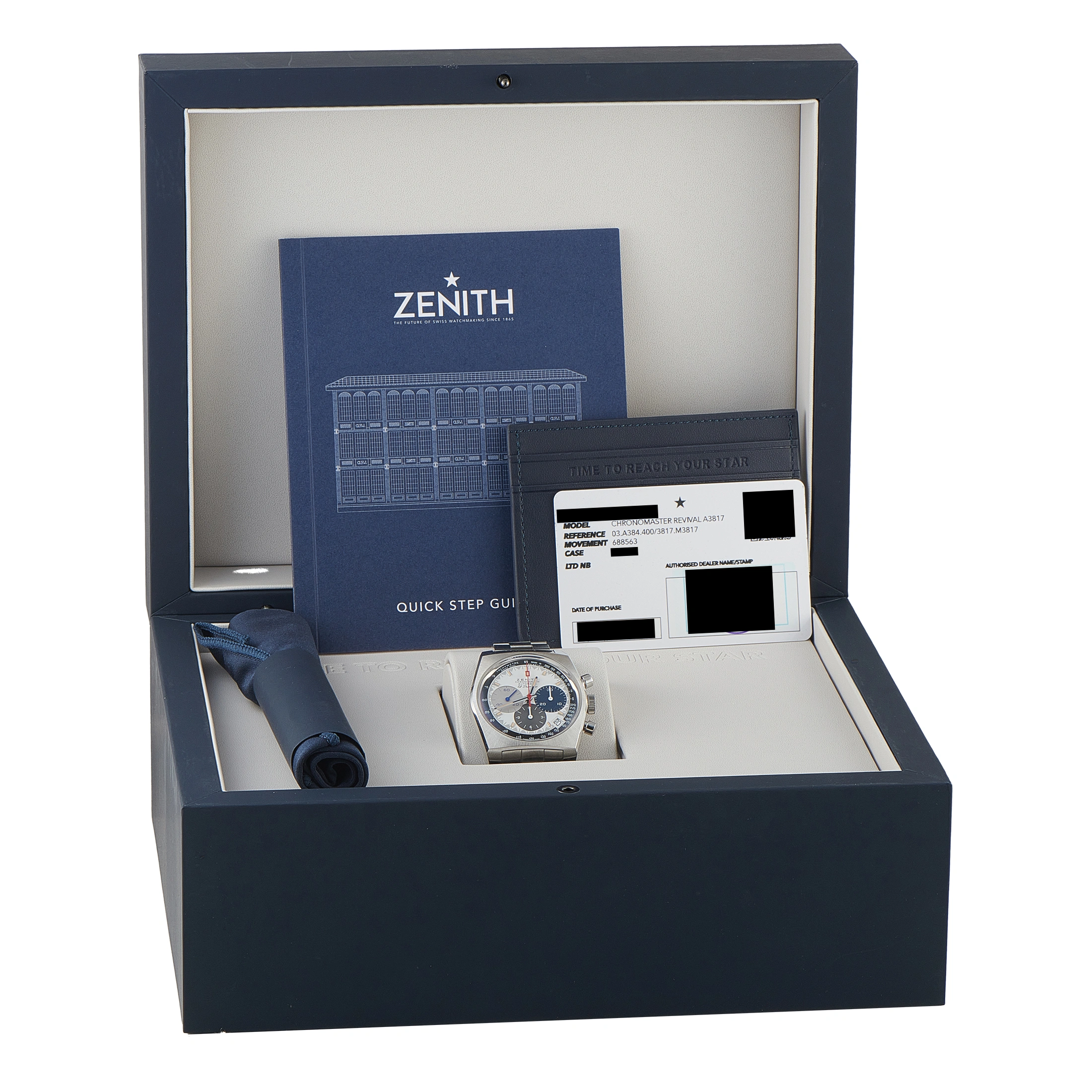 Zenith Chronomaster Revival A3817 Steel Watch 03.A384.400/3817.M3817 - Image 5