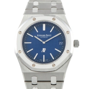 Audemars Piguet Royal Oak Jumbo Extra-Thin Platinum and Titanium Watch 15202IP.OO.1240IP.01