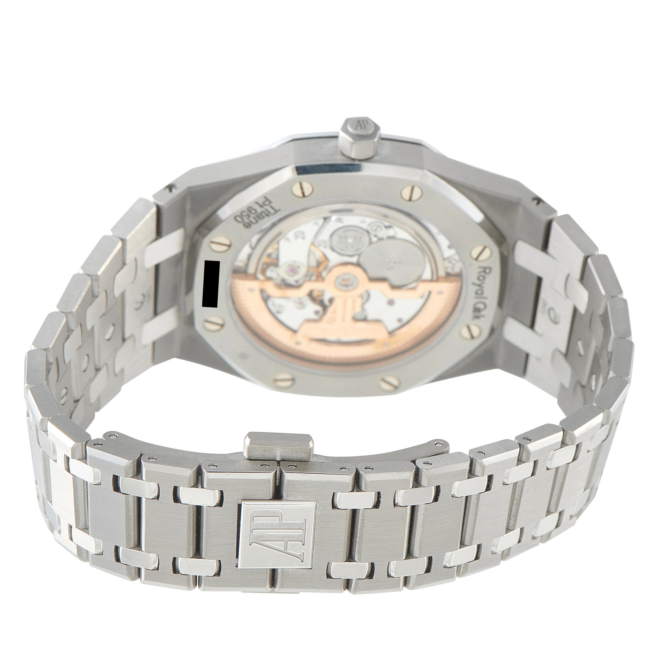 Audemars Piguet Royal Oak Jumbo Extra-Thin Platinum and Titanium Watch 15202IP.OO.1240IP.01 - Image 4