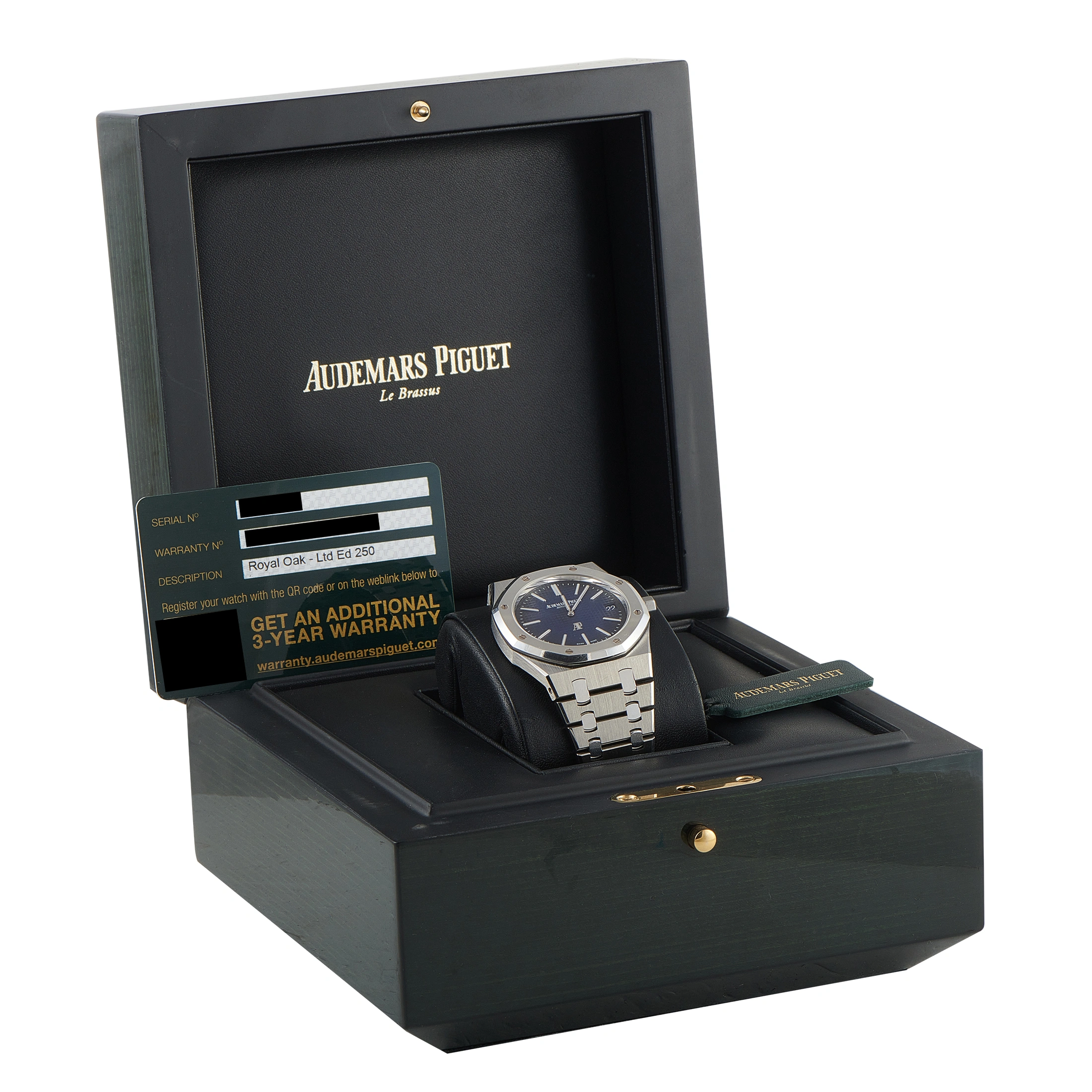 Audemars Piguet Royal Oak Jumbo Extra-Thin Platinum and Titanium Watch 15202IP.OO.1240IP.01 - Image 5