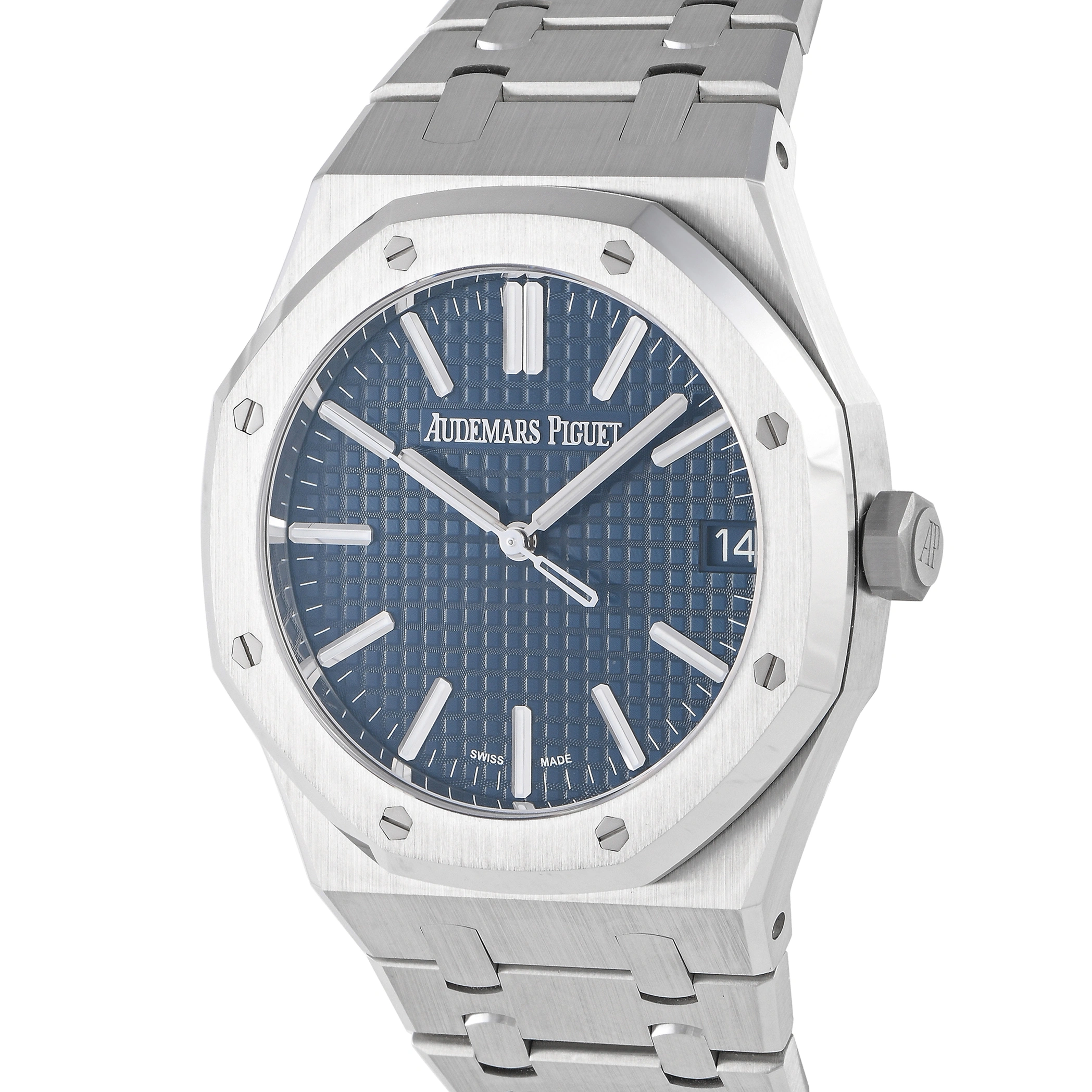 Audemars Piguet Royal Oak Blue Dial Steel Watch 15510ST.OO.1320ST.06 - Image 2