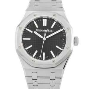 Audemars Piguet Royal Oak Black Dial Steel Watch 15510st.oo.1320st.07