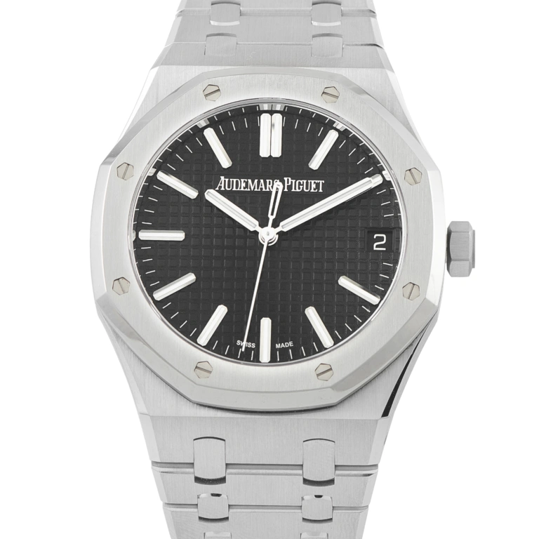Audemars Piguet Royal Oak Black Dial Steel Watch 15510st.oo.1320st.07
