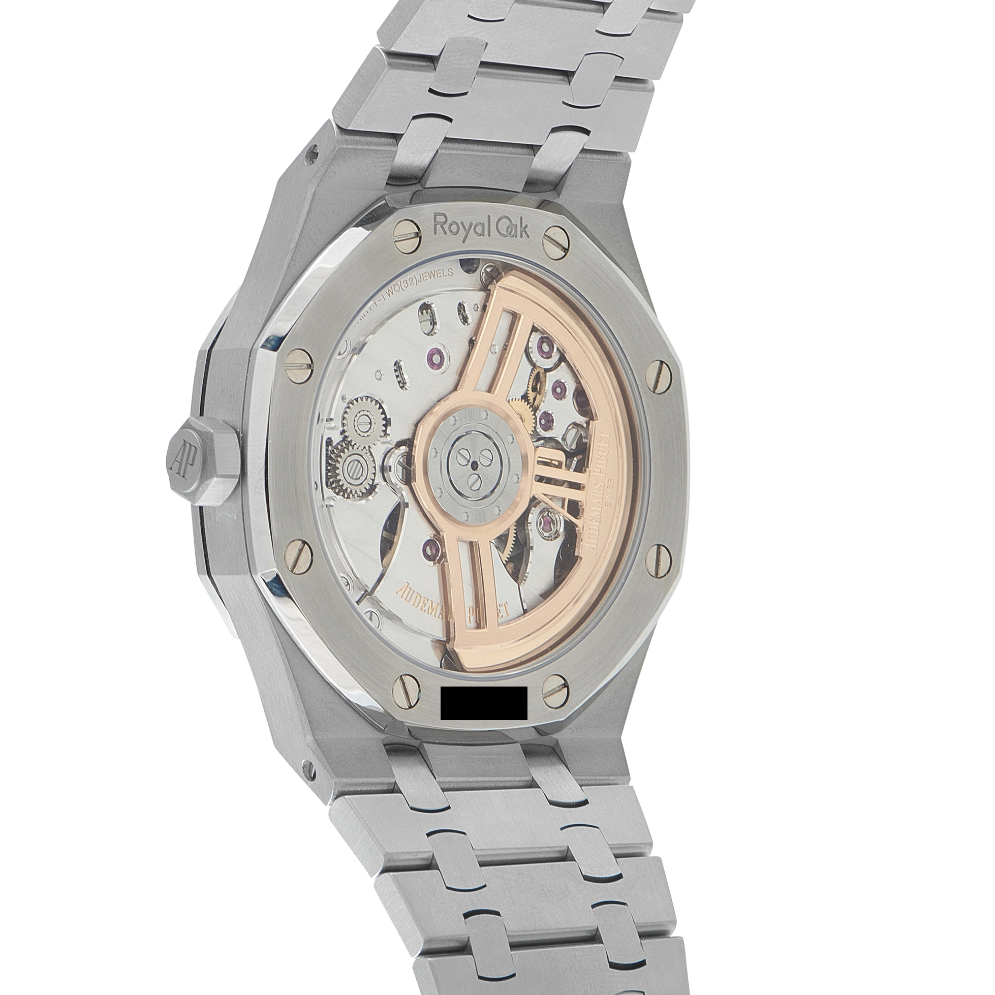 Audemars Piguet Royal Oak Black Dial Steel Watch 15510st.oo.1320st.07 - Image 3