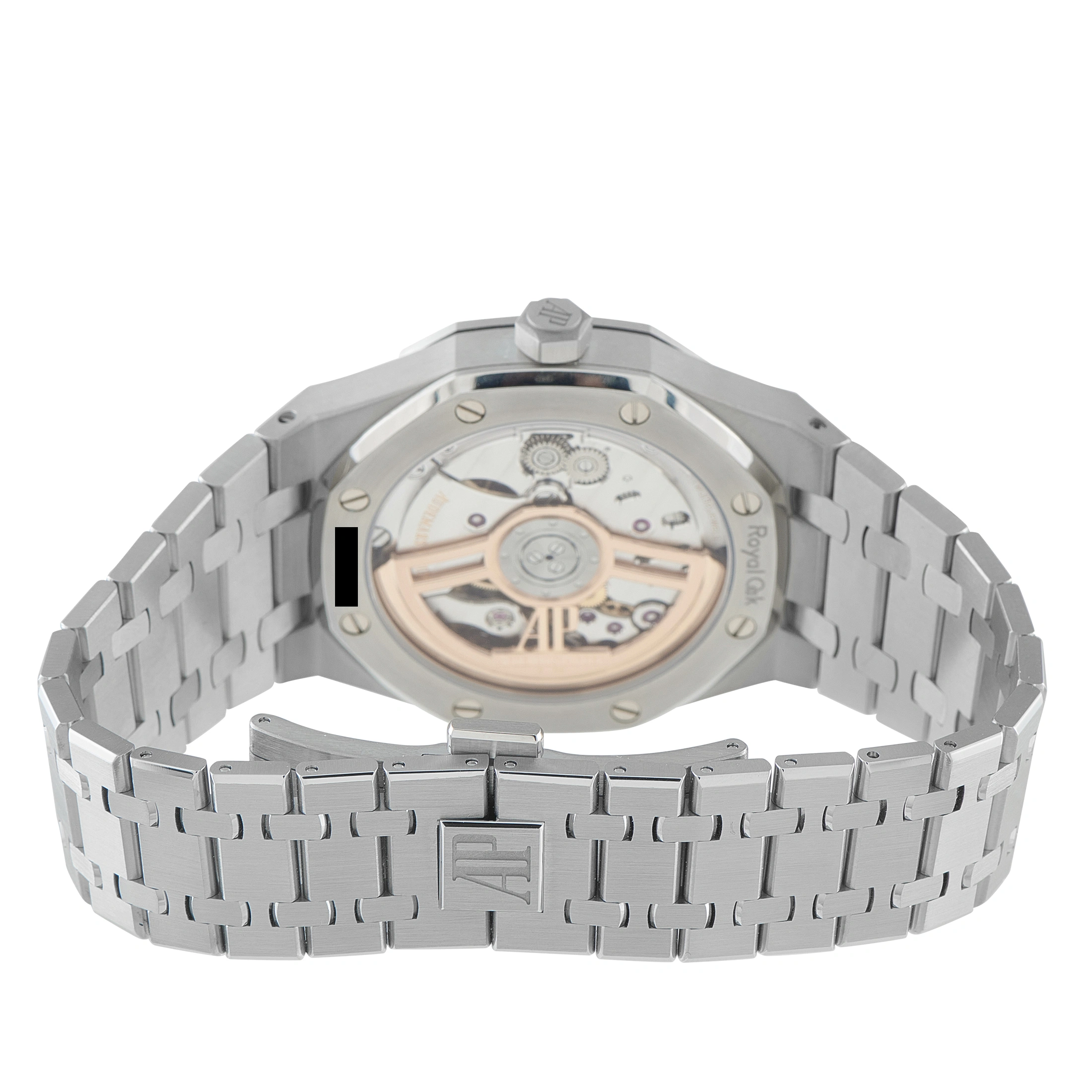 Audemars Piguet Royal Oak Black Dial Steel Watch 15510st.oo.1320st.07 - Image 4
