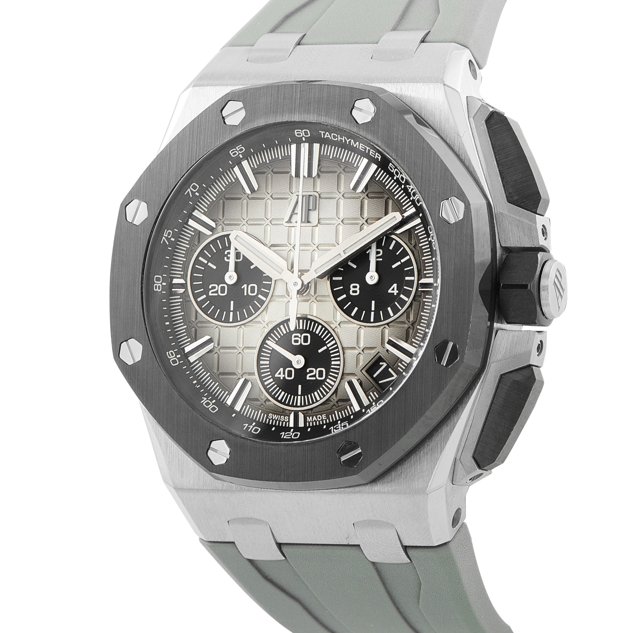 Audemars Piguet Royal Oak Offshore Ceramic and Steel Watch 26420SO.OO.A600CA.01 - Image 2