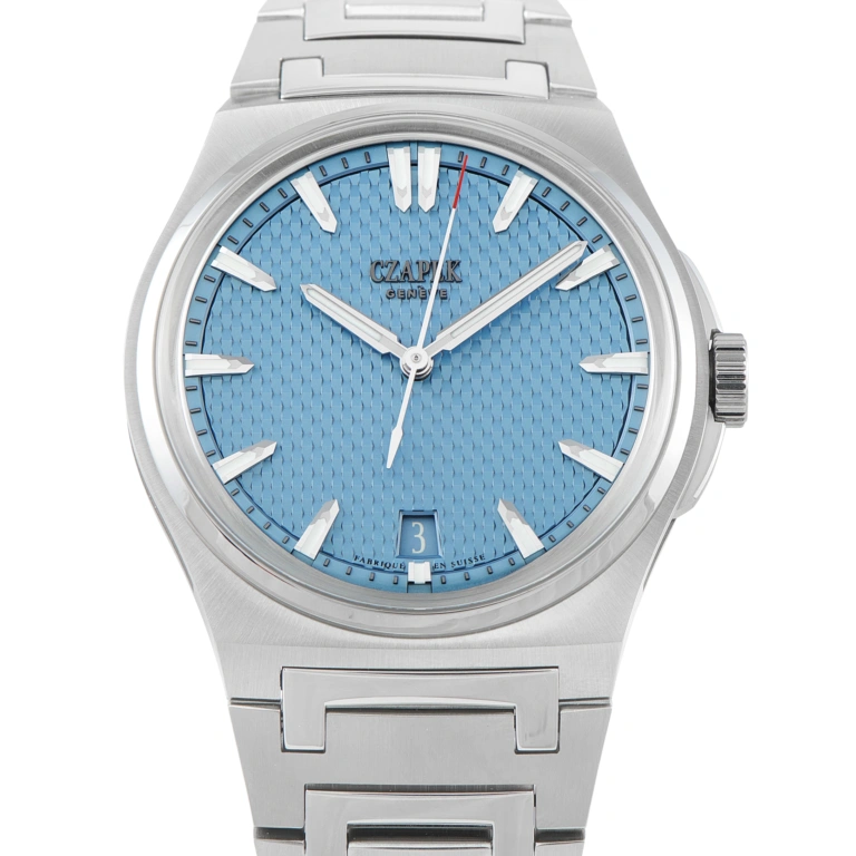 Czapek Antarctique Passage de Drake Glacier Blue Steel Watch 1532-II-RT-P/S