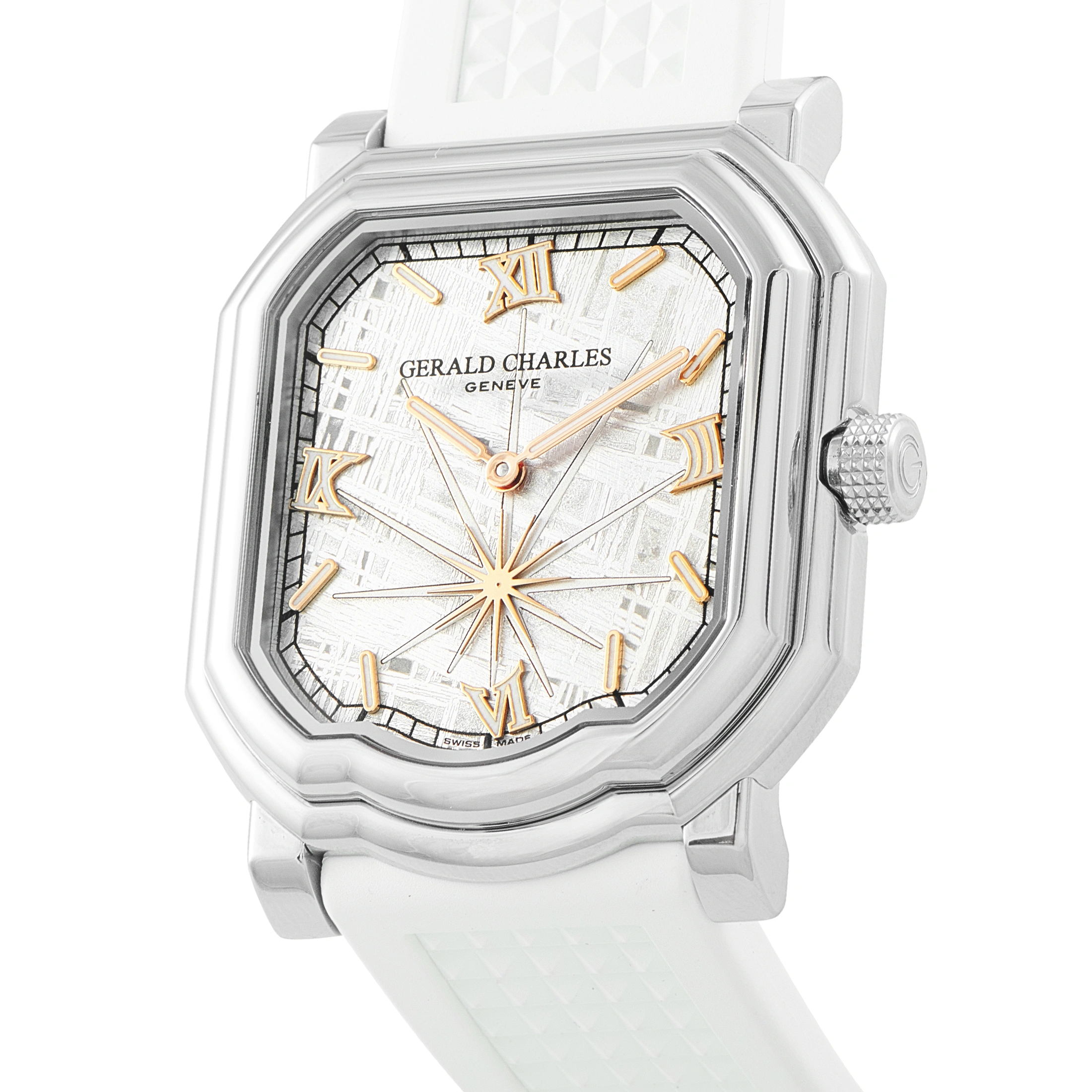 Gerald Charles Maestro 2.0 Meteorite Silver Limited Edition Watch GC2.0-SSPS-MT04-RSVC_DLE-1 - Image 2