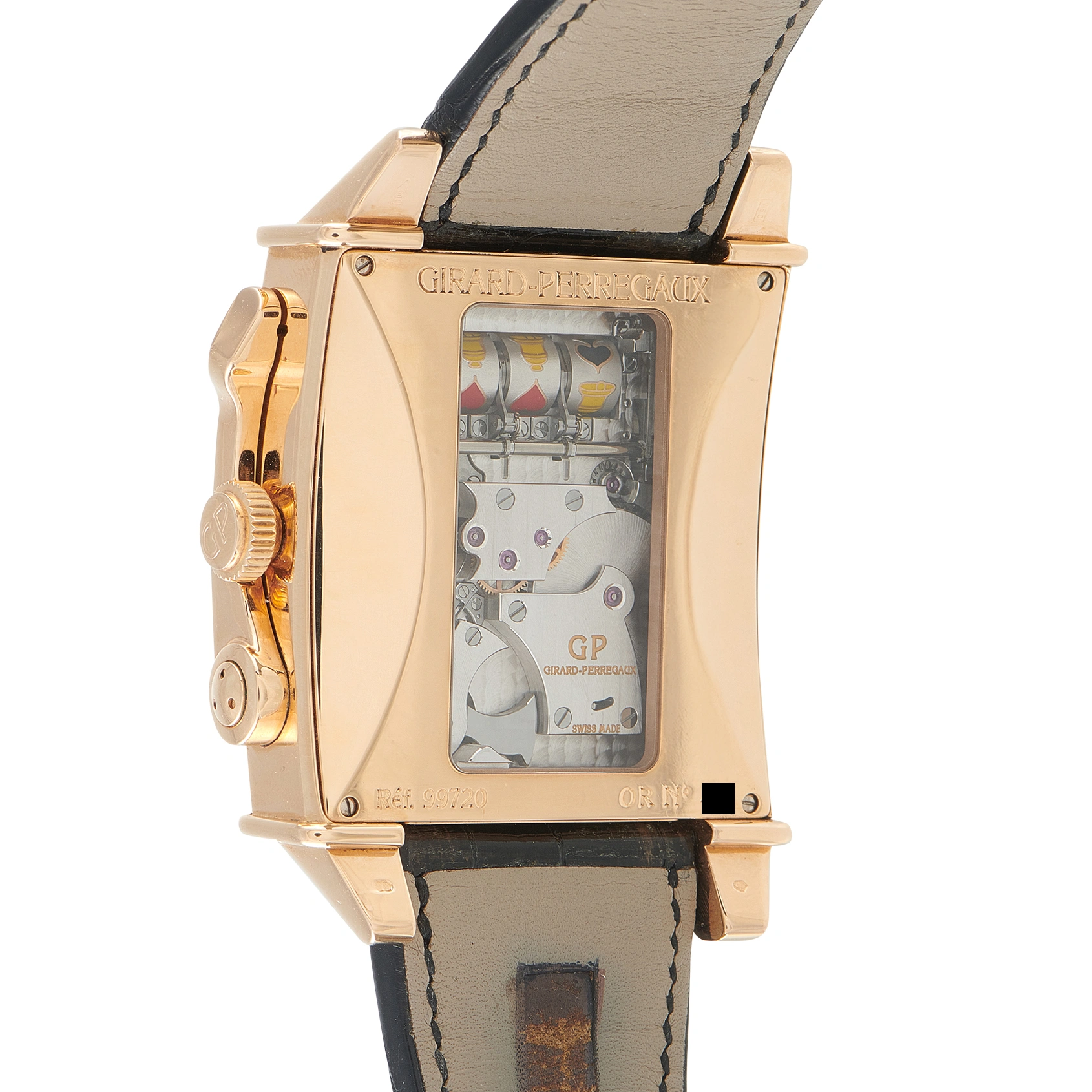 Girard Perregaux Vintage 1945 Jackpot Tourbillon Rose Gold Watch 99720 - Image 3