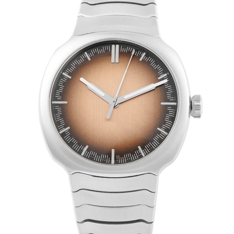 H. Moser & Cie. Streamliner Centre Seconds Smoked Salmon Dial Steel Watch 62001207