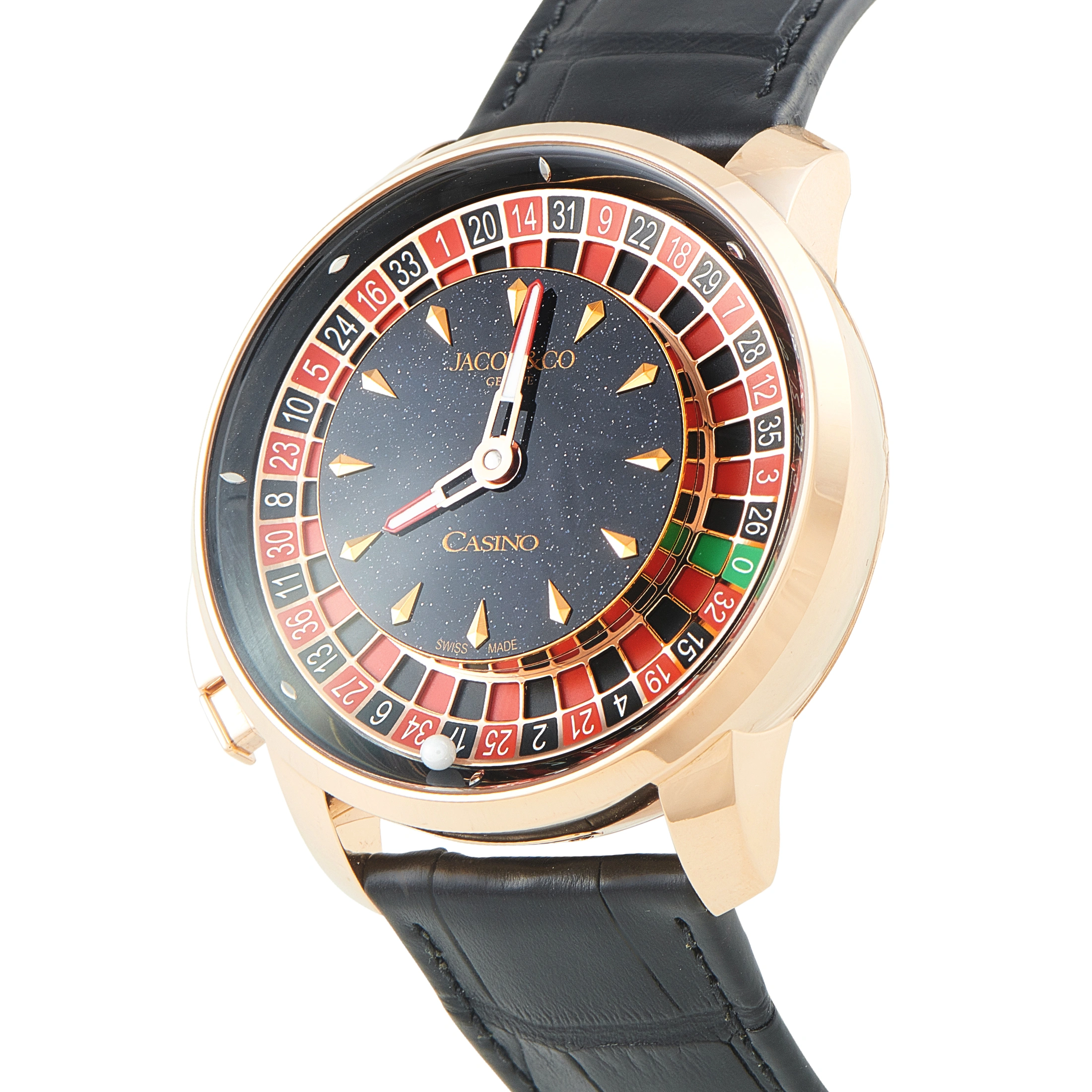 Jacob & Co. Casino Rose Gold Watch CA100.40.AA.AC.ABALA - Image 2