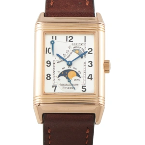 Jaeger-LeCoultre Reverso Grande Taille Sun Moon Rose Gold Watch 270.2.63