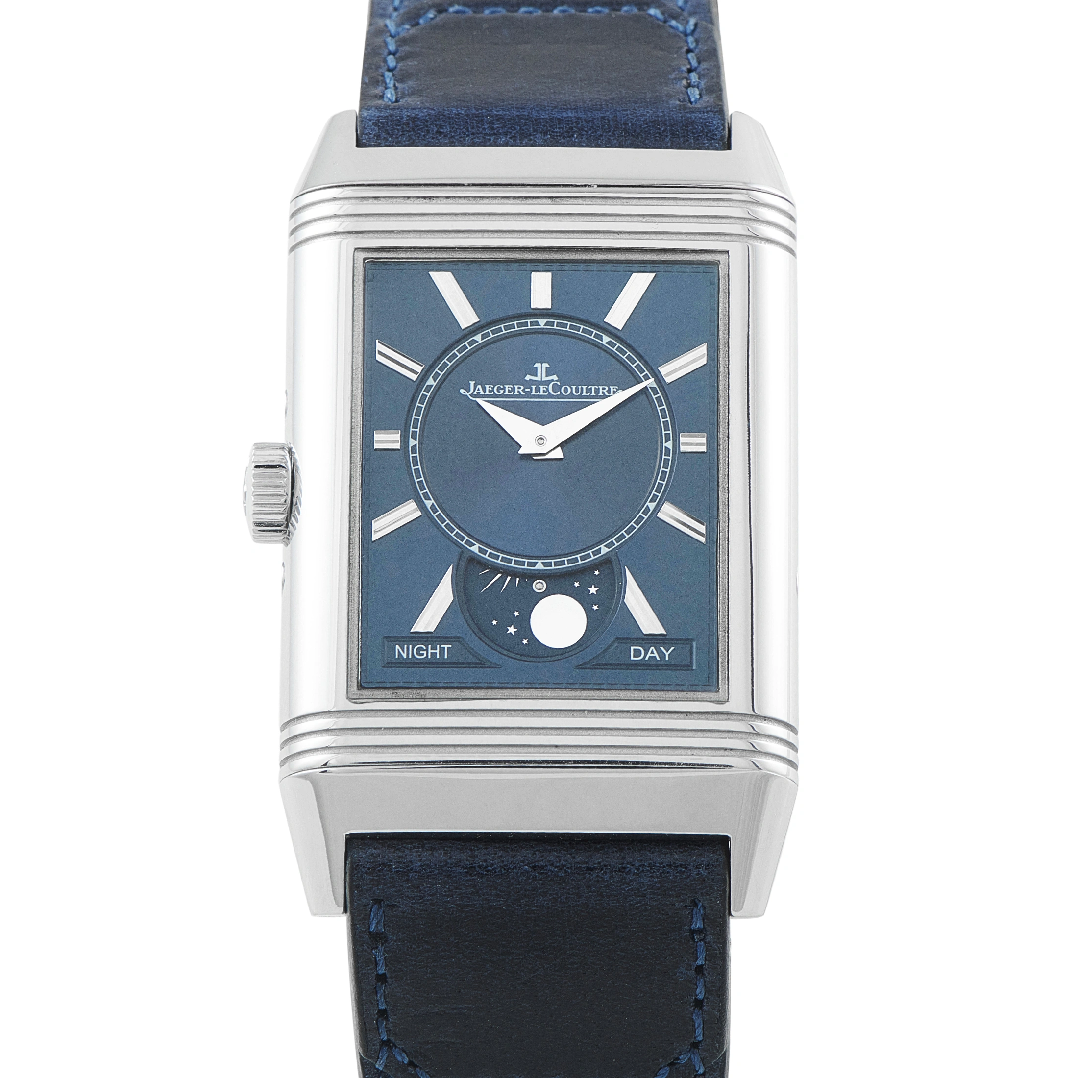 Jaeger-LeCoultre Reverso Tribute Duoface Calendar Steel Watch Q3918420 - Image 2