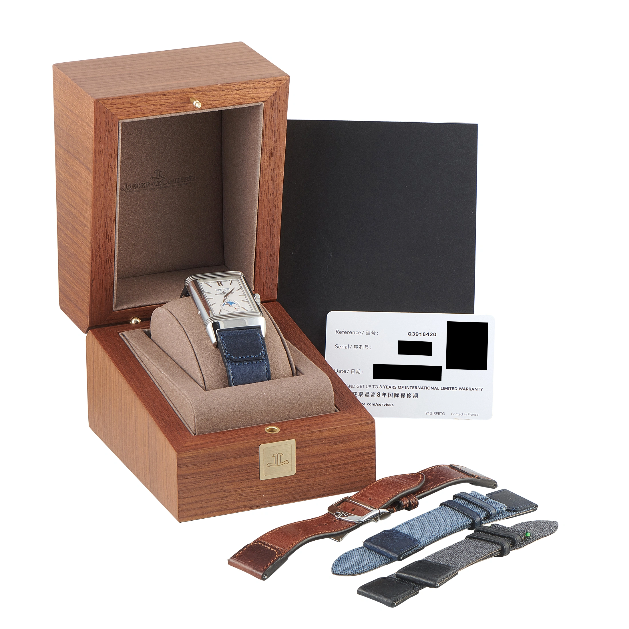 Jaeger-LeCoultre Reverso Tribute Duoface Calendar Steel Watch Q3918420 - Image 6