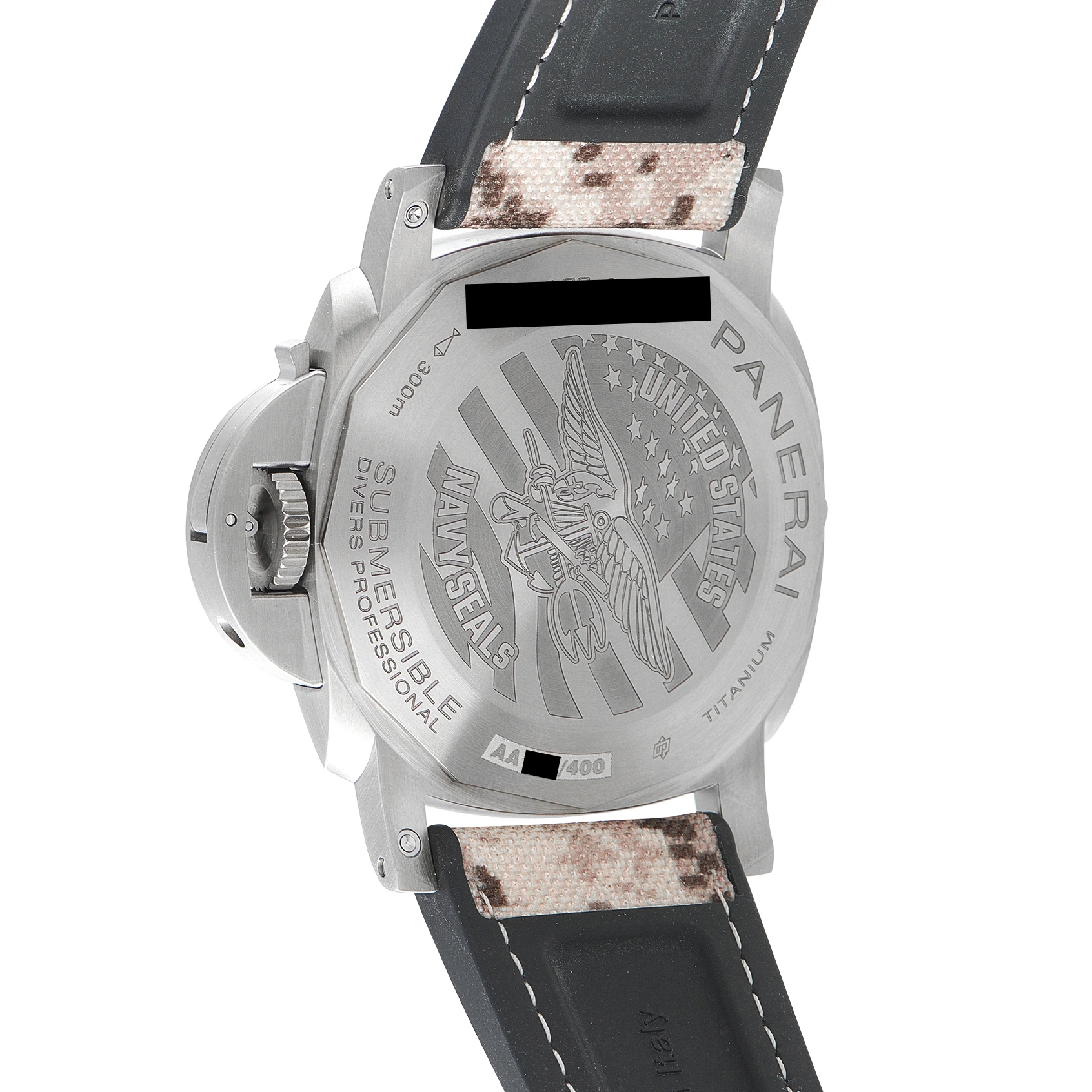 Officine Panerai Submersible Navy SEALs Titanium Watch pam01669 - Image 3