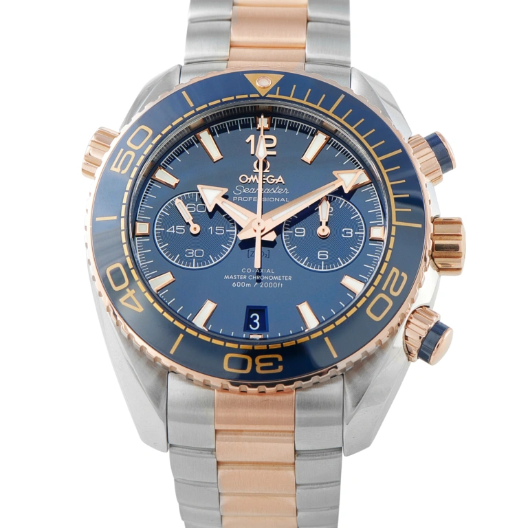Omega Seamaster Planet Ocean 600M Steel and Sedna Gold Watch 215.20.45.61.03.001