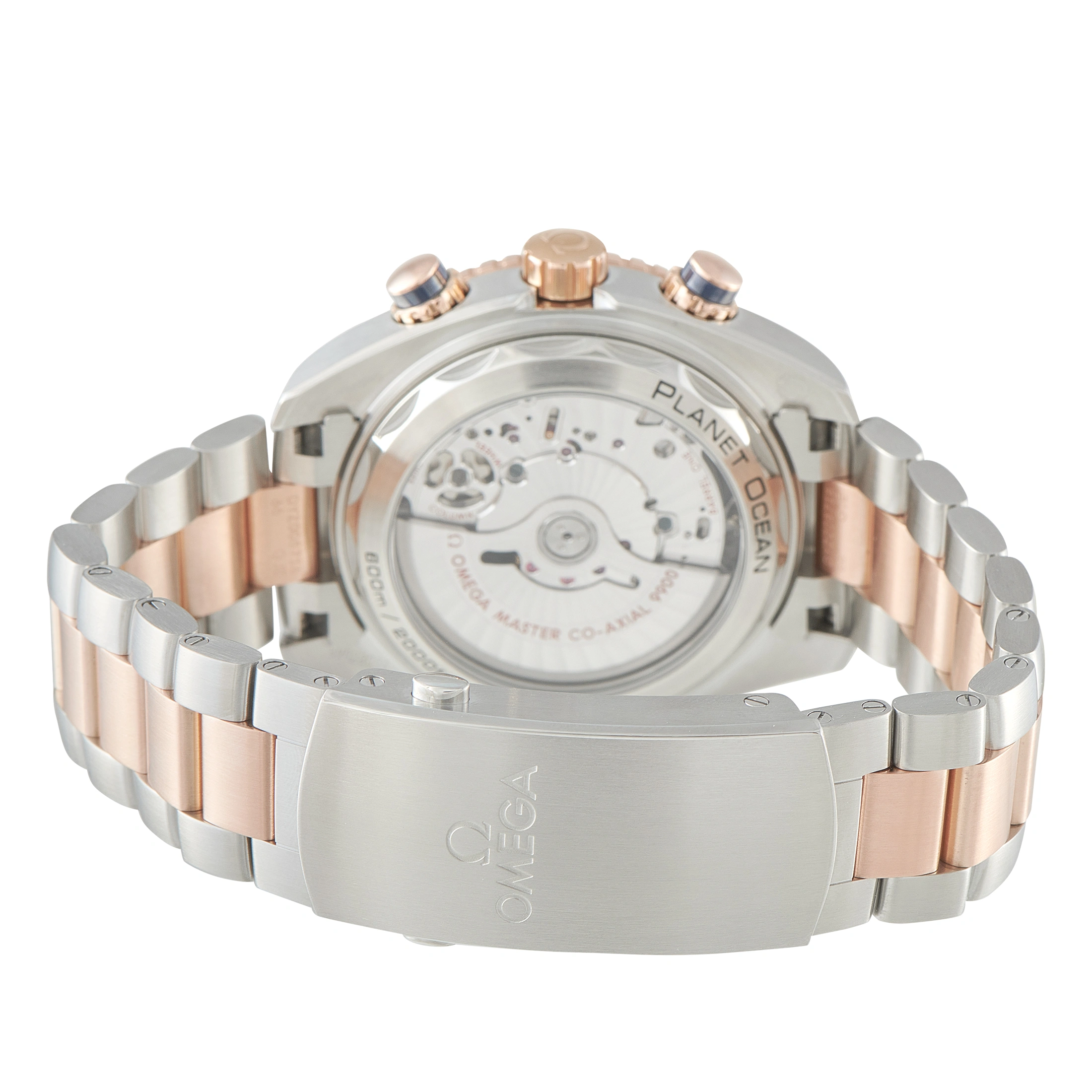 Omega Seamaster Planet Ocean 600M Steel and Sedna Gold Watch 215.20.45.61.03.001 - Image 4