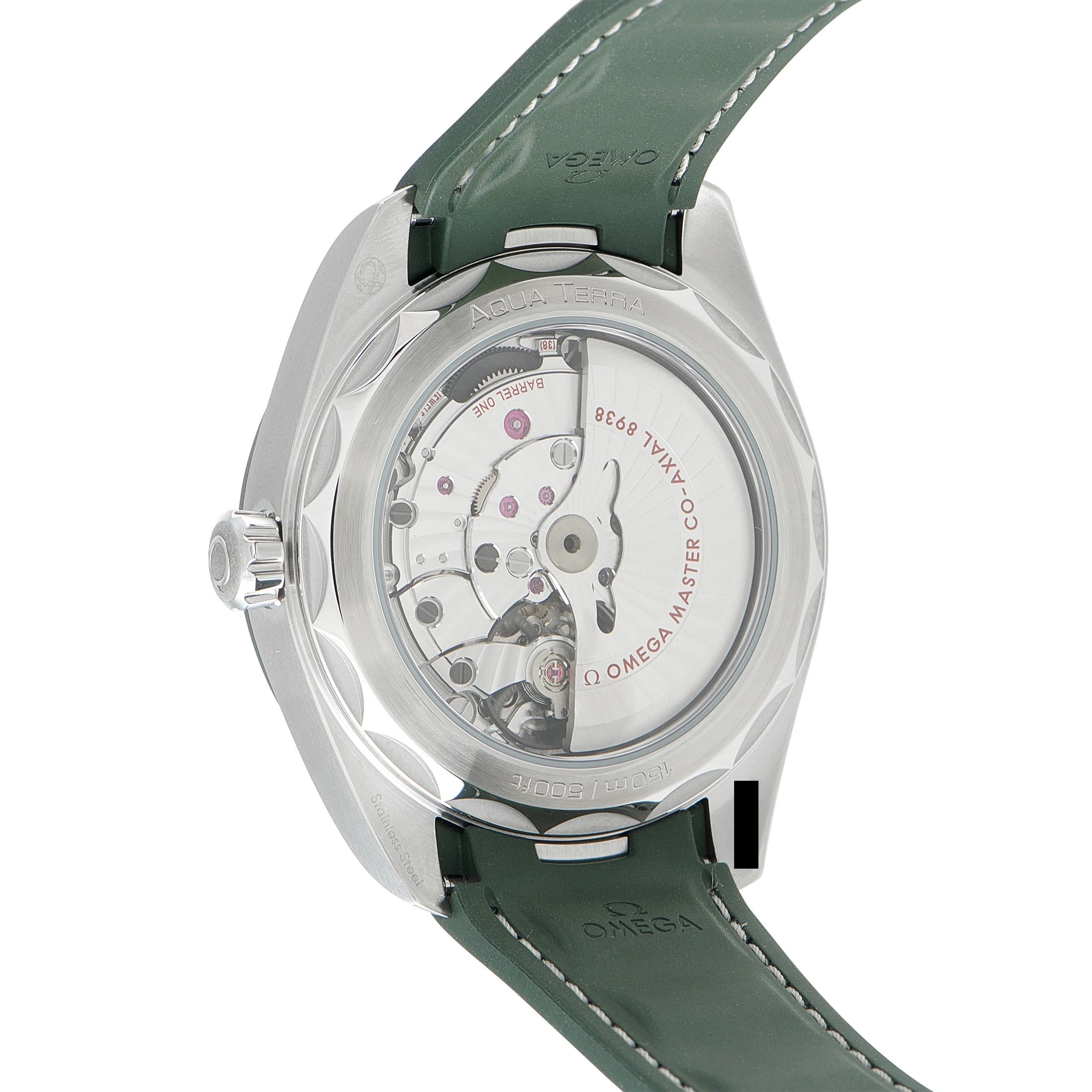 Omega Seamaster Aqua Terra Worldtimer Green Dial Steel Watch 220.32.43.22.10.001 - Image 3