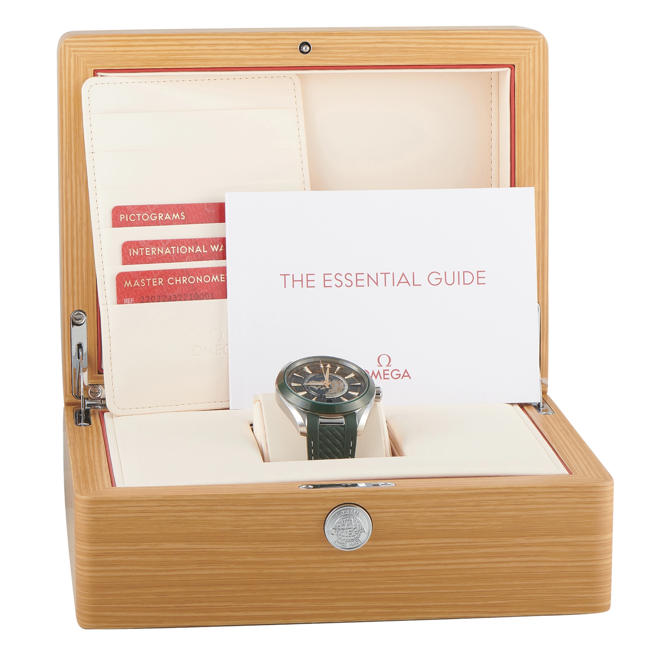 Omega Seamaster Aqua Terra Worldtimer Green Dial Steel Watch 220.32.43.22.10.001 - Image 5