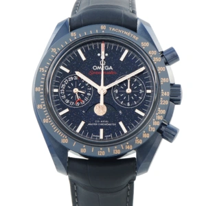 Omega Speedmaster Blue Side of the Moon Ceramic Watch 304.93.44.52.03.002