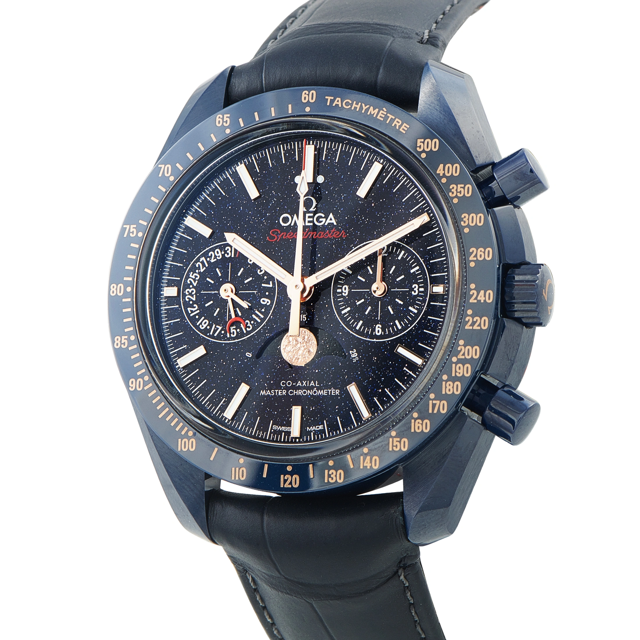 Omega Speedmaster Blue Side of the Moon Ceramic Watch 304.93.44.52.03.002 - Image 2