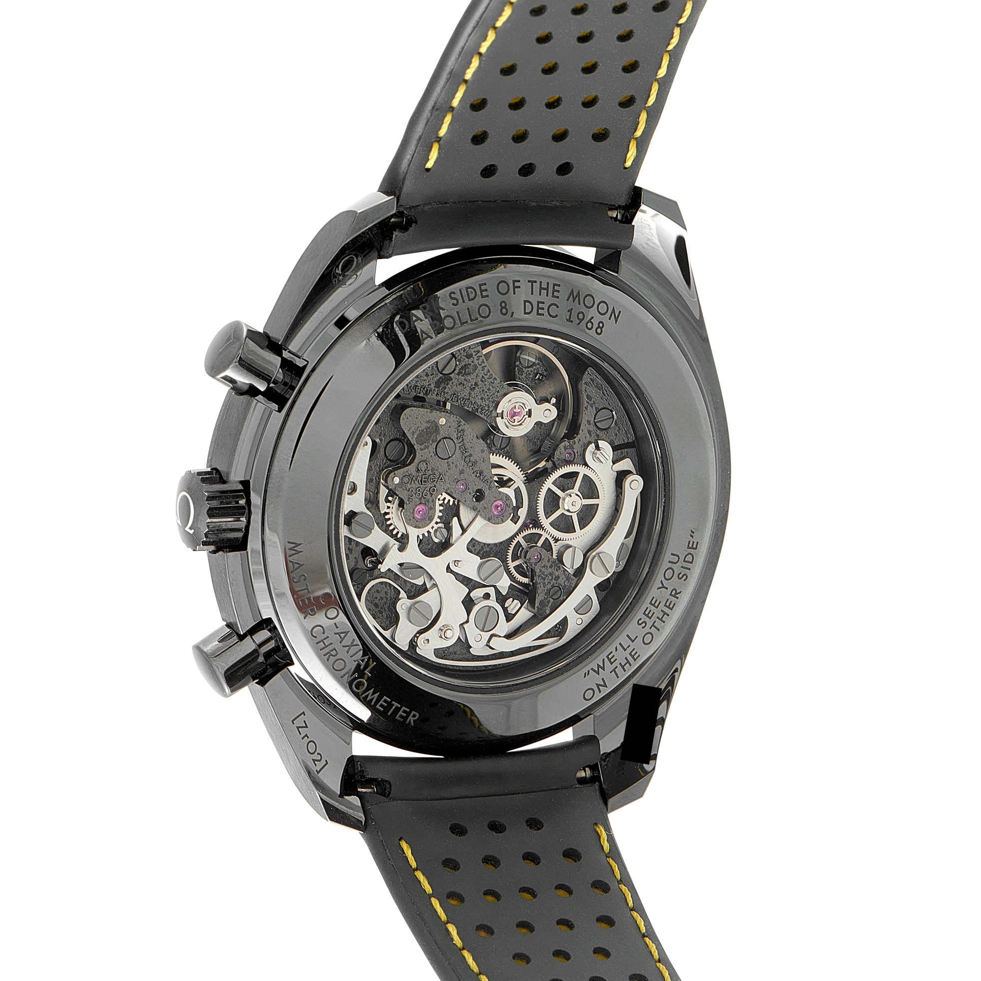 Omega Speedmaster Dark Side of the Moon Apollo 8 Black Ceramic Watch 310.92.44.50.01.001 - Image 3