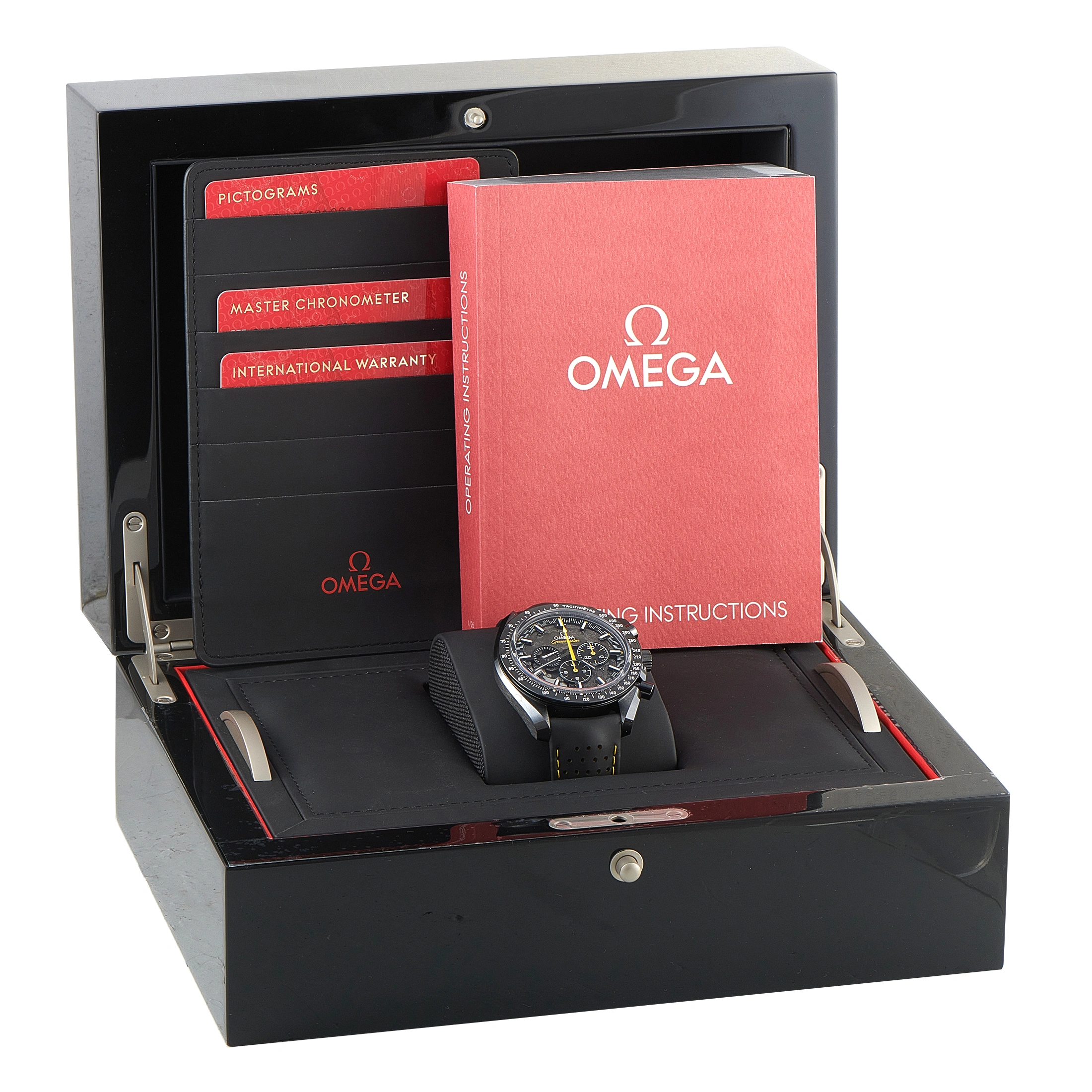 Omega Speedmaster Dark Side of the Moon Apollo 8 Black Ceramic Watch 310.92.44.50.01.001 - Image 5