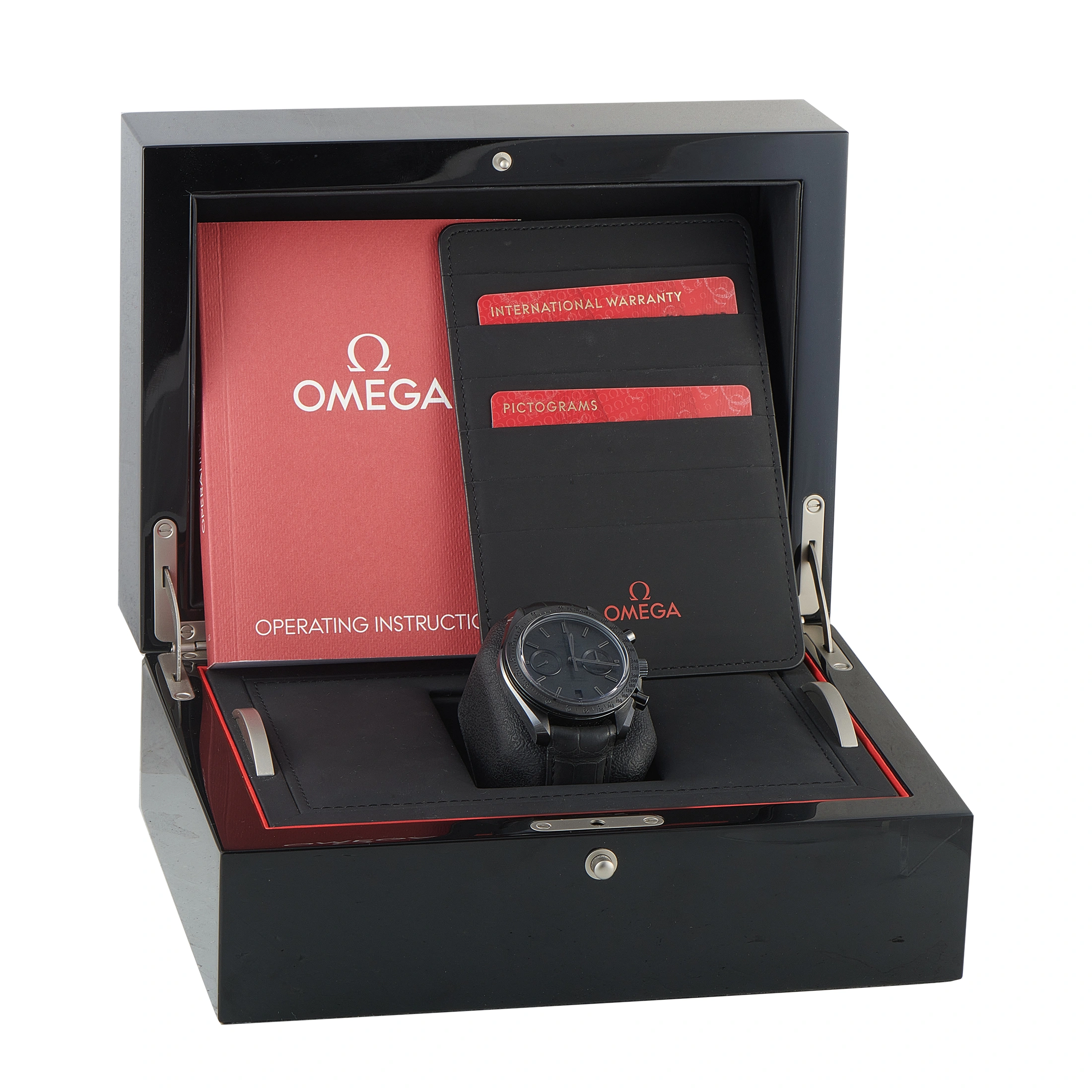 Omega Speedmaster Dark Side of the Moon Black Ceramic Watch 311.92.44.51.01.005 - Image 5