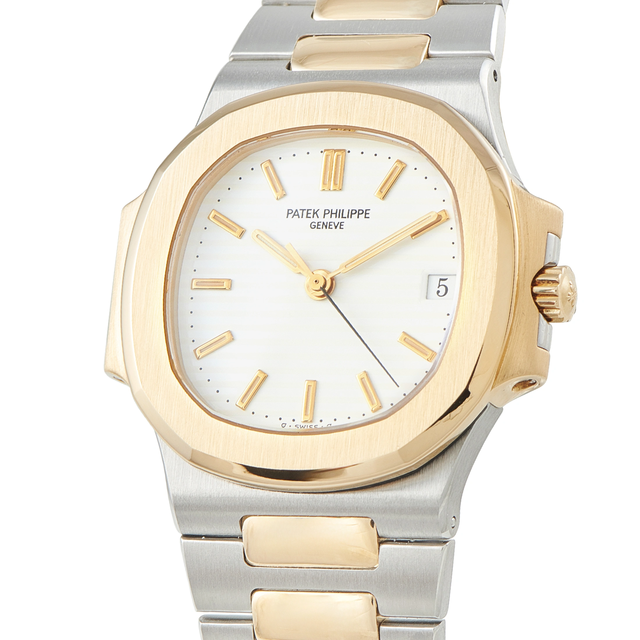 Patek Philippe Nautilus Two-Tone Watch 3800/1AJ - Image 2