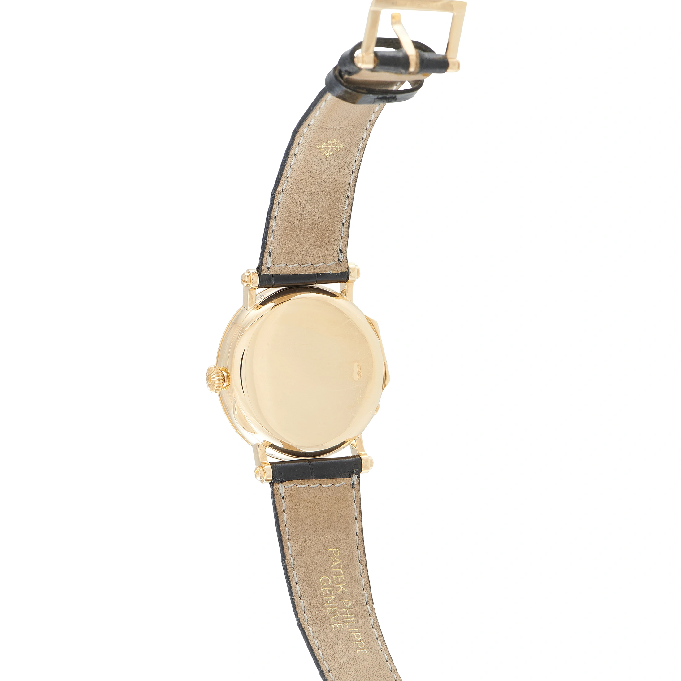 Patek Philippe Complications Moon Phase 18K Yellow Gold Watch 5015J - Image 3
