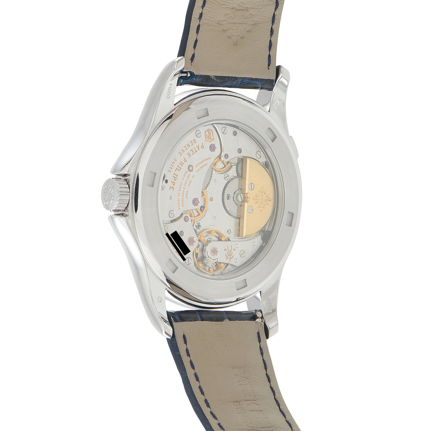 Patek Philippe World Time Platinum Watch 5130P-001 - Image 3
