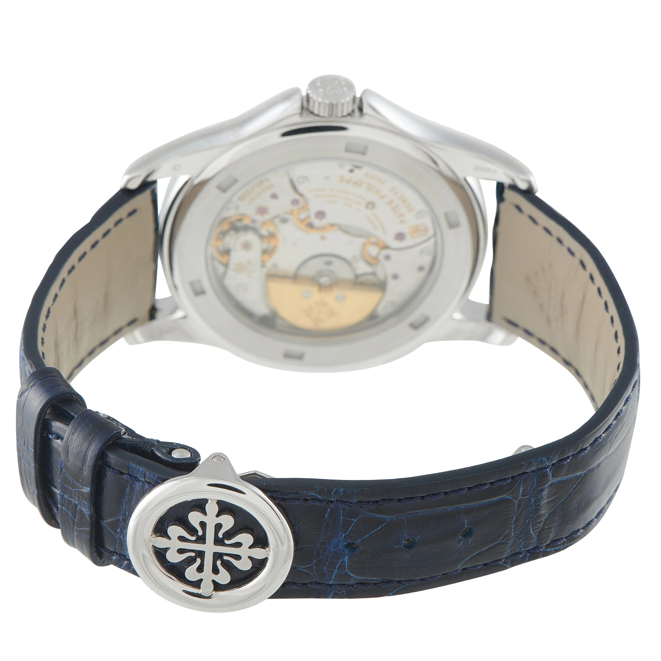 Patek Philippe World Time Platinum Watch 5130P-001 - Image 4