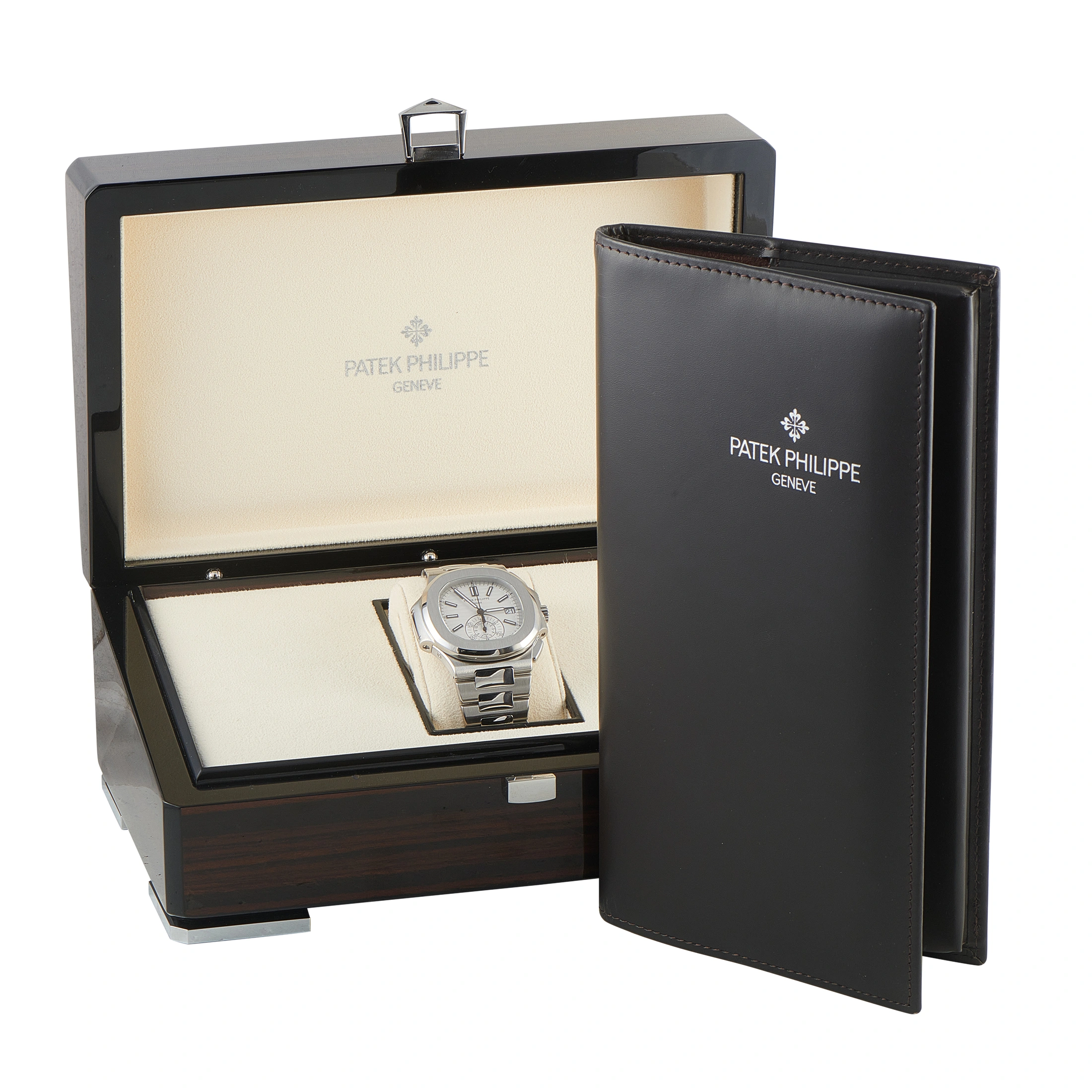 Patek Philippe Nautilus Chronograph Steel Watch 5980 - Image 5