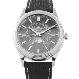 Patek Philippe Grand Complications Perpetual Calendar Retrograde Date White Gold Watch 6159G-001