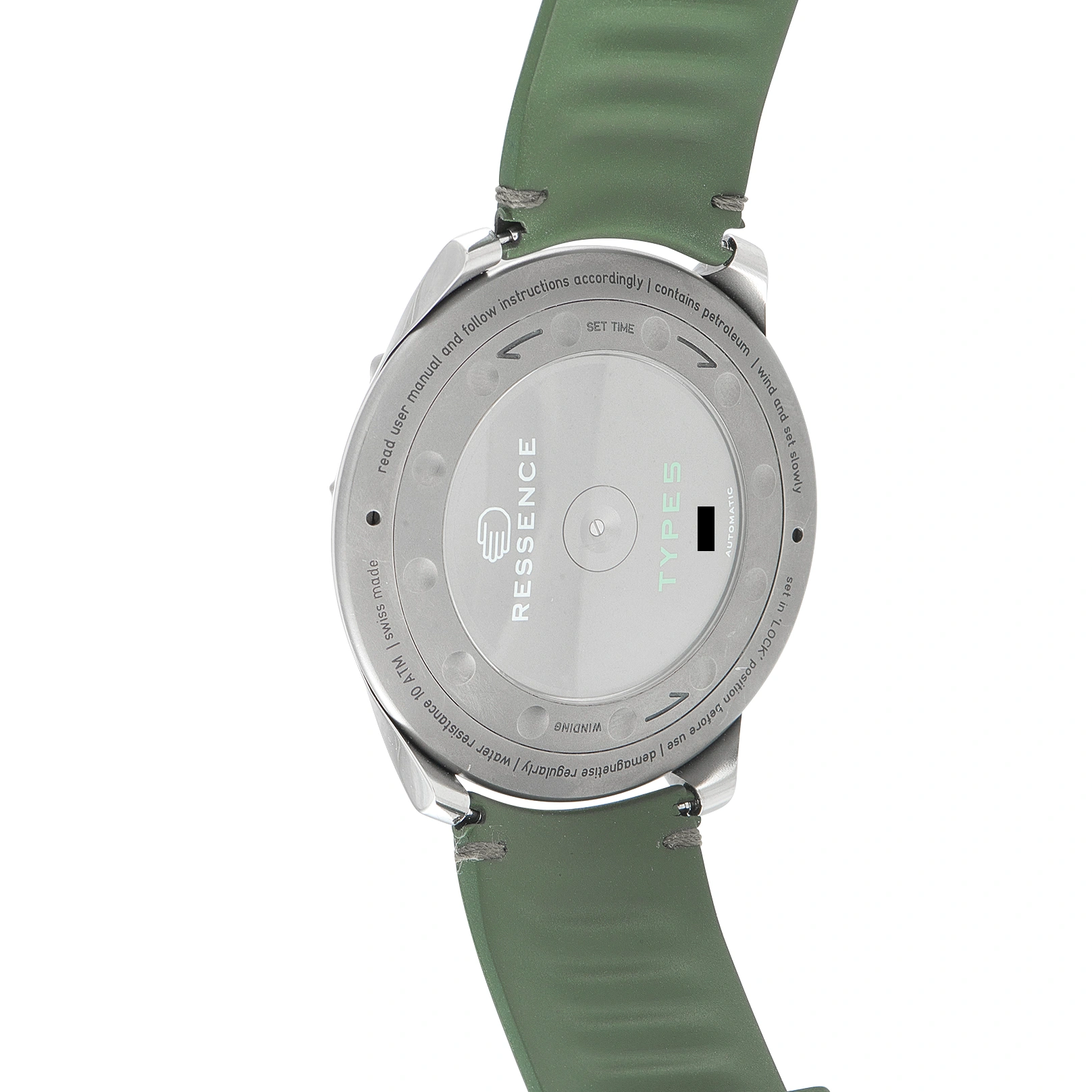 Ressence Type 5 Grey Dial Titanium Watch T51X-LXXL_NGA - Image 3