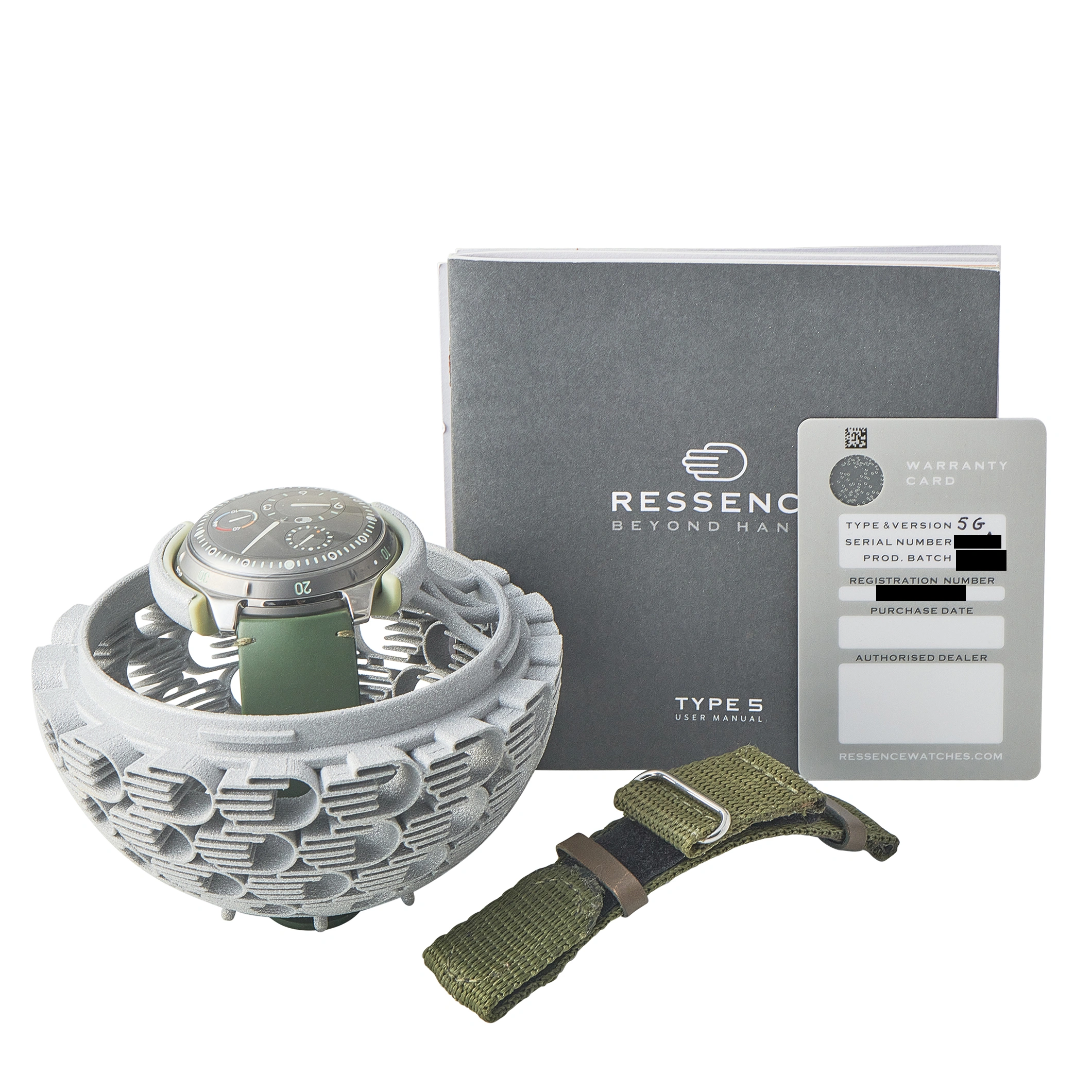 Ressence Type 5 Grey Dial Titanium Watch T51X-LXXL_NGA - Image 5