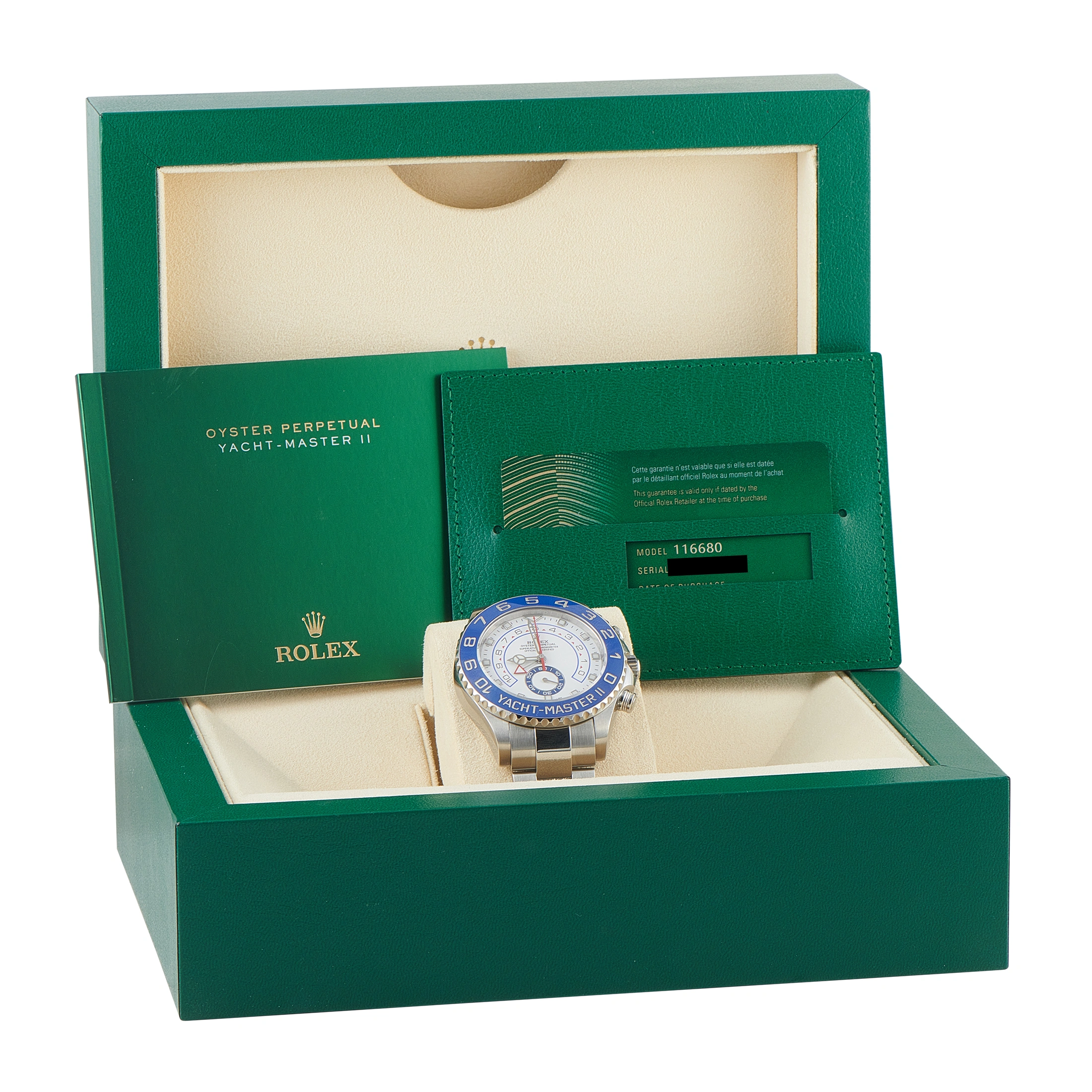 Rolex Yacht-Master II Steel Watch 116680 - Image 5