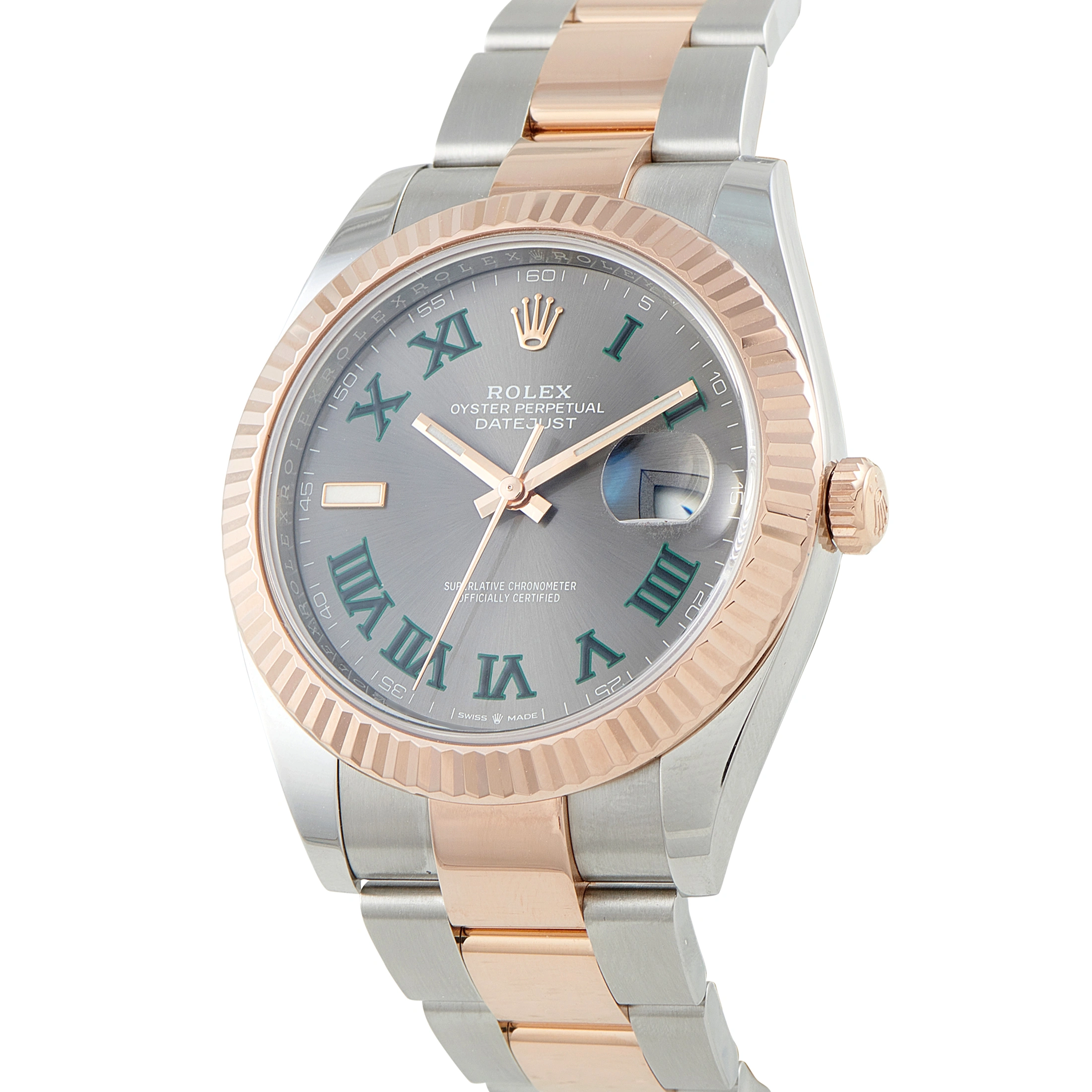 Rolex Datejust 41 Wimbledon Two-Tone Oyster Watch 126331-0015 - Image 2