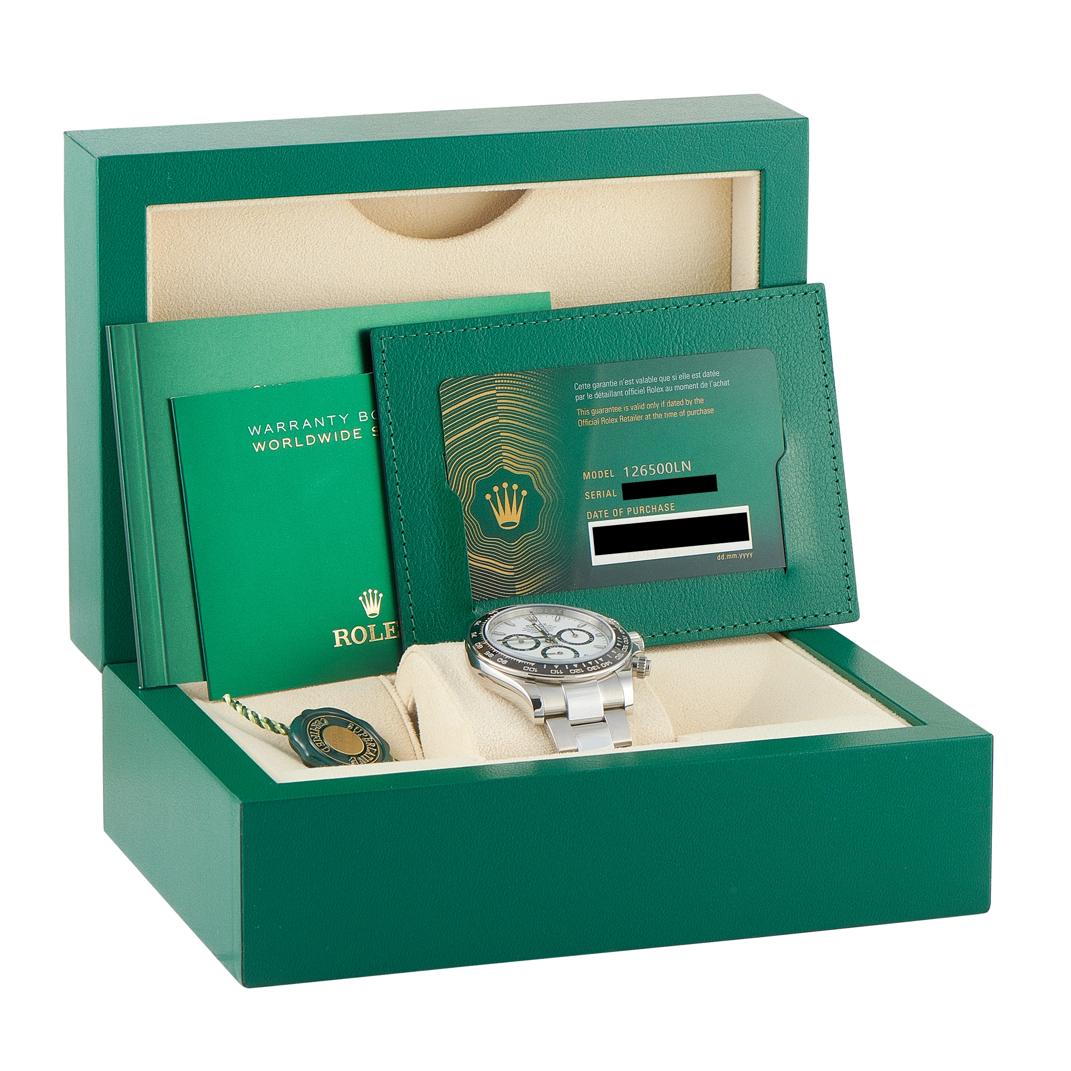 Rolex Daytona White Dial Steel Watch 126500LN - Image 5
