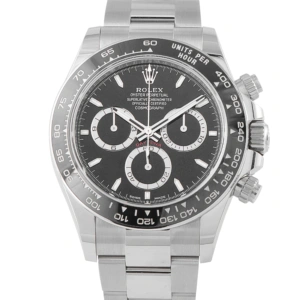 Rolex Daytona Black Dial Steel Watch 126500LN